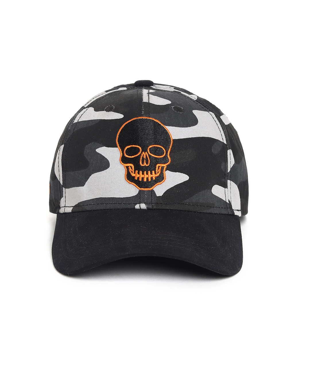Shop Camo Skull Baseball Cap-Back
