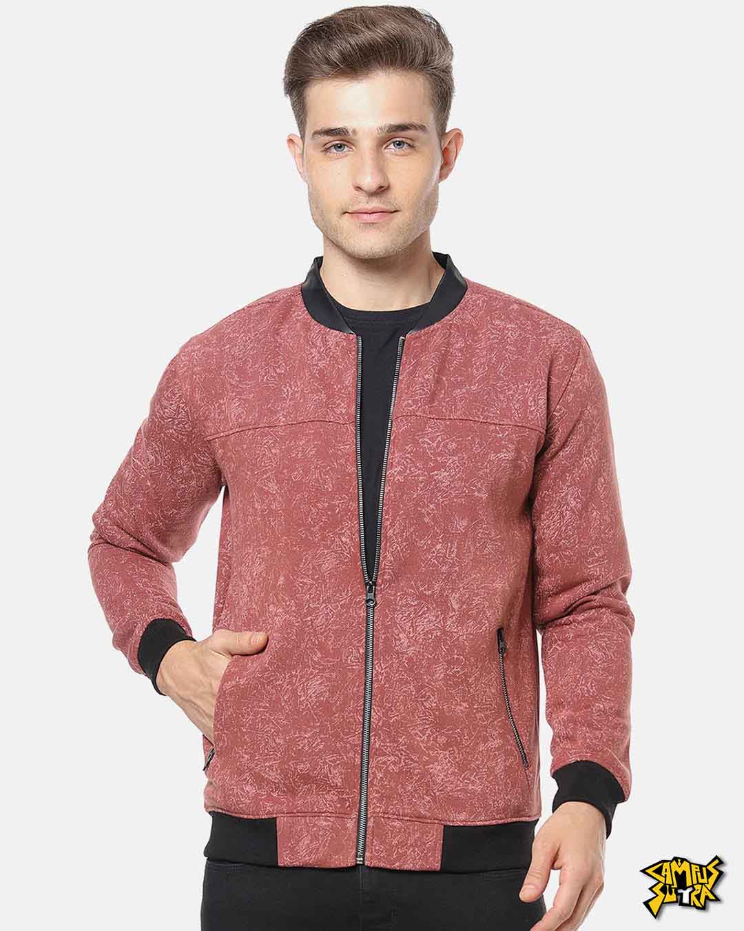 Buy Men Grey Self Design Wool blend Jacket Online in India - Monte Carlo