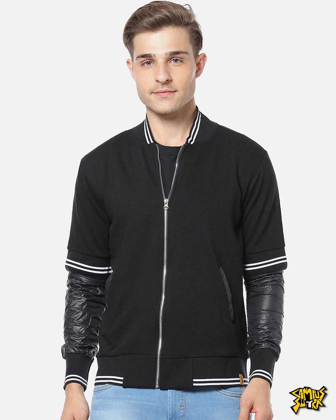 campus sutra black jacket