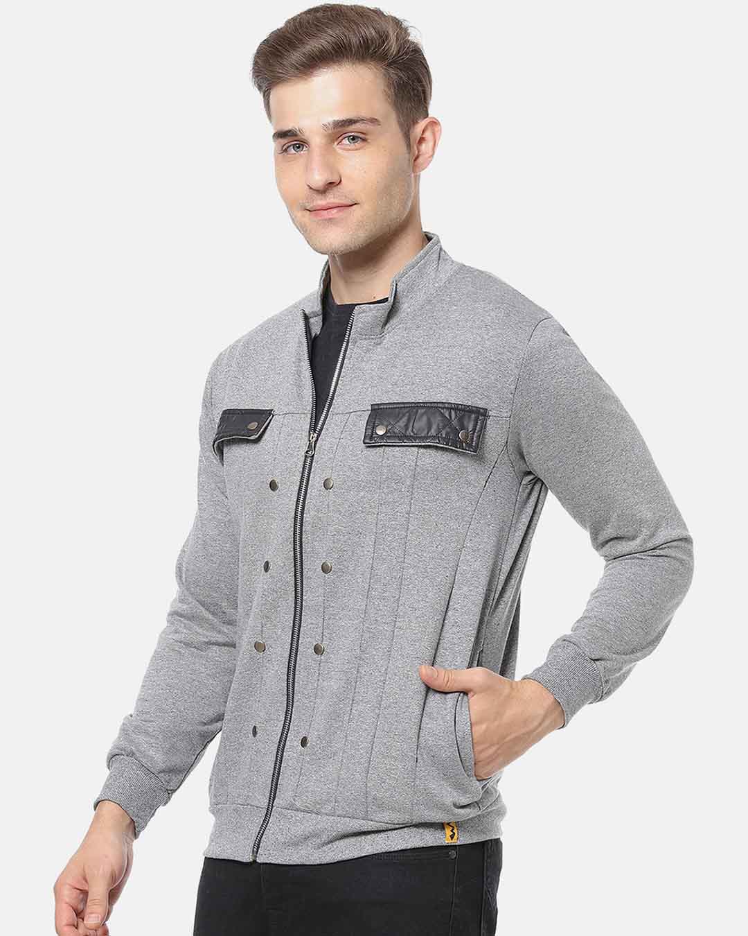 Shop Men Full Sleeve Stylish Casual Jacket-Back