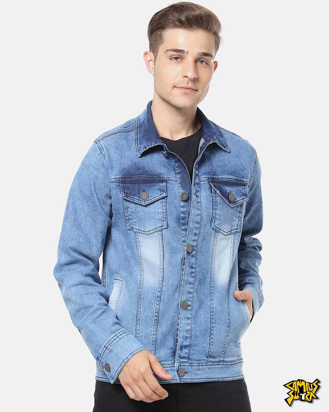 Buy Campus Sutra Men Solid Stylish 