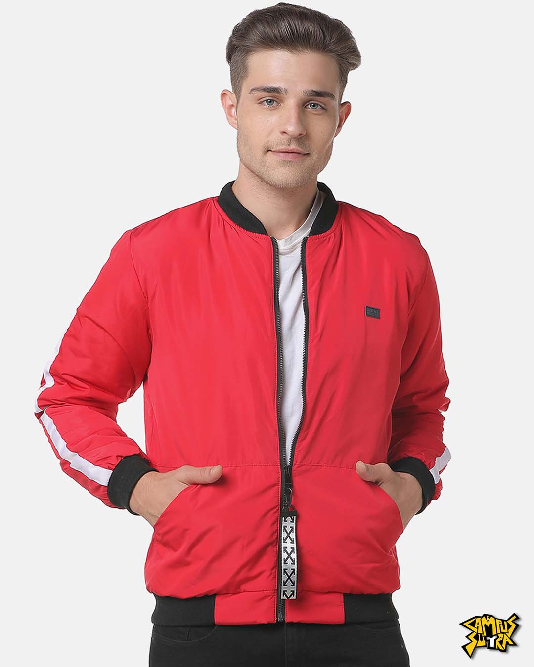 Campus Sutra Black mens plain jacket at Rs 1499/piece in Bengaluru | ID:  19468422473