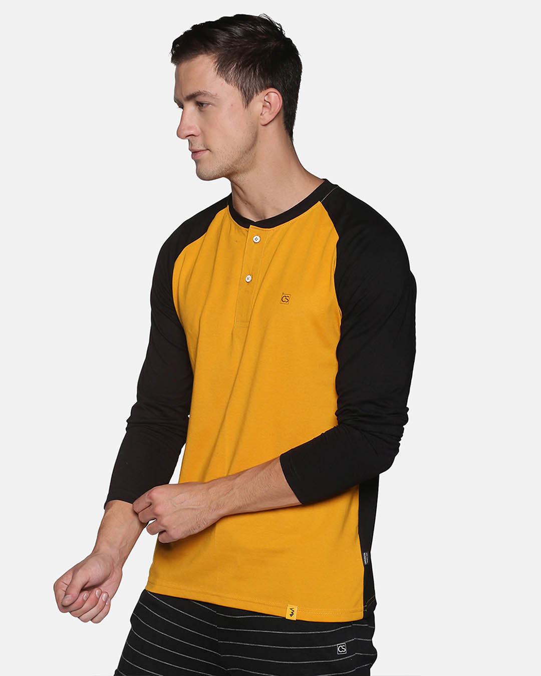 Shop Men's Stylish Solid Casual T-shirt-Back