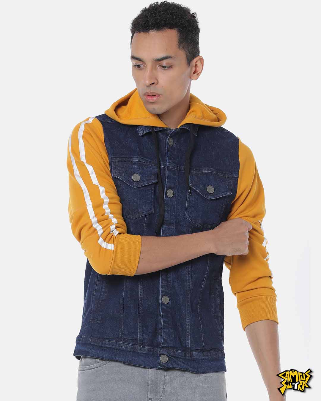 Buy Blue Jackets & Coats for Men by Campus Sutra Online | Ajio.com