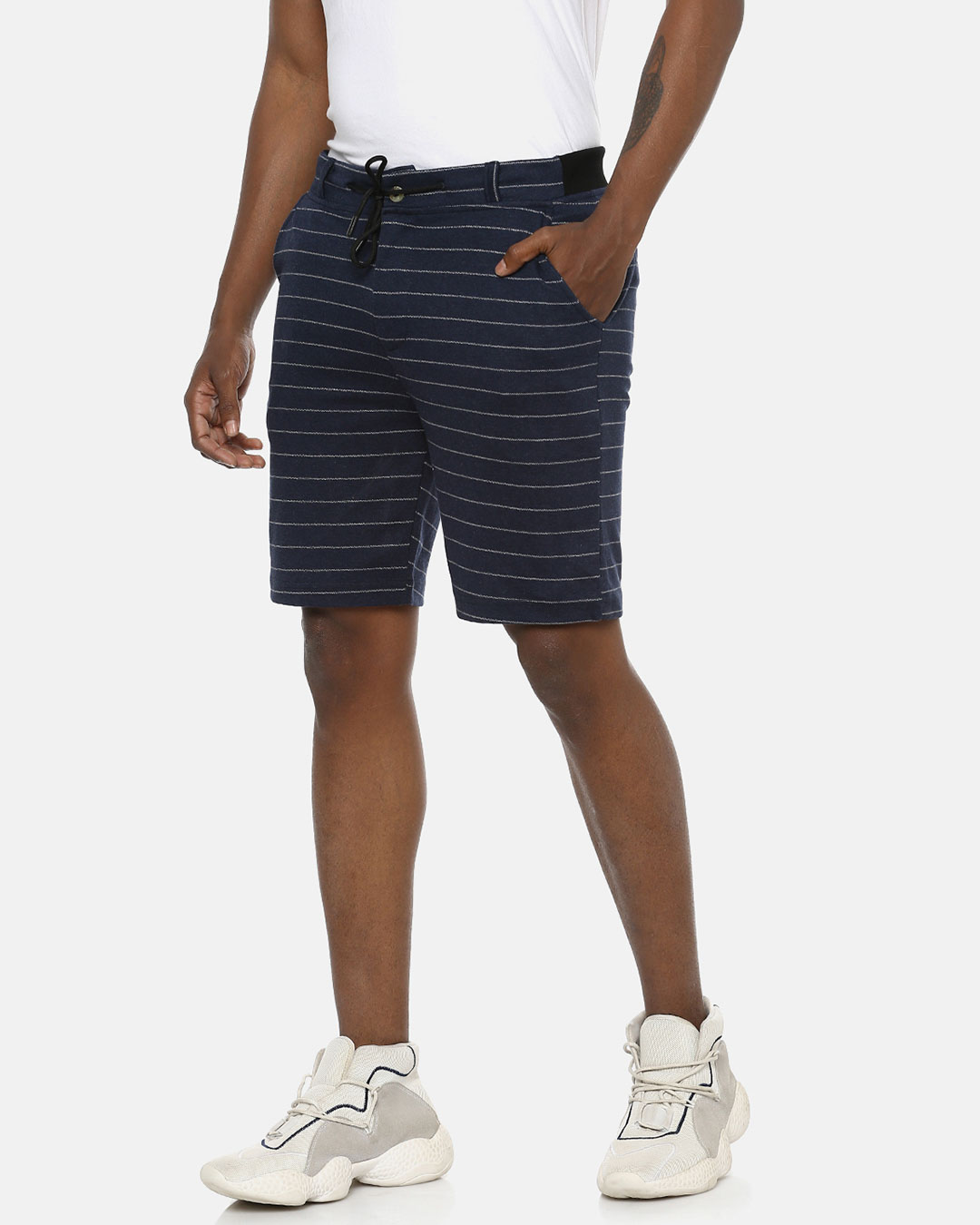 Shop Men's Stylish Casual Shorts-Back