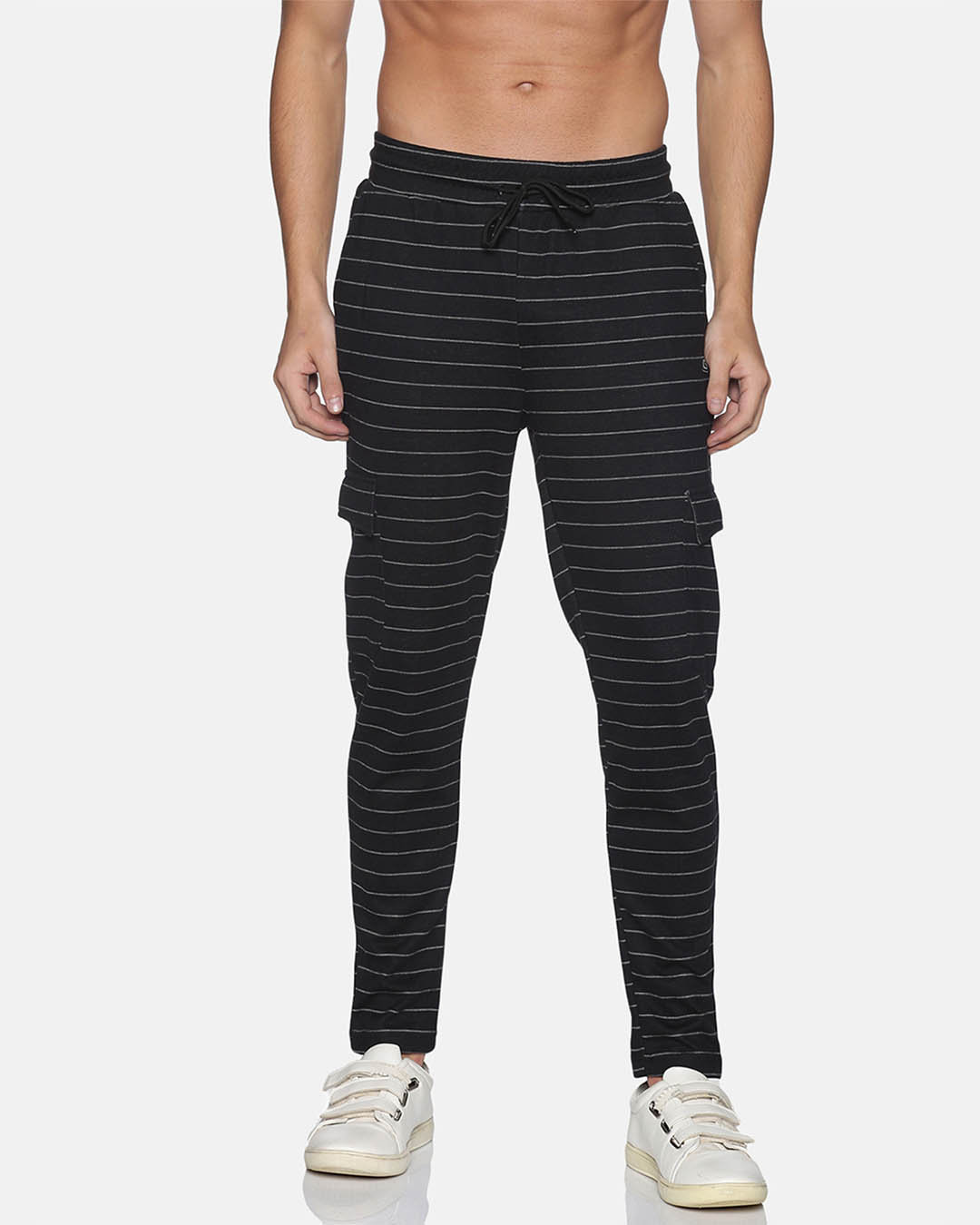 Buy Men's Stylish Striped Evening Trackpant Online at Bewakoof