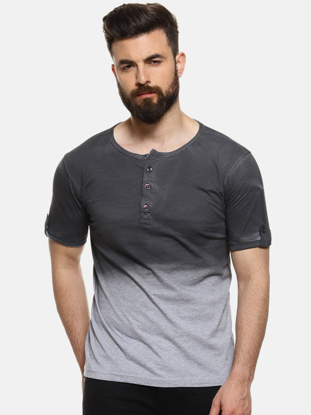 Buy Men's Stylish Casual T-Shirt for Men black Online at Bewakoof