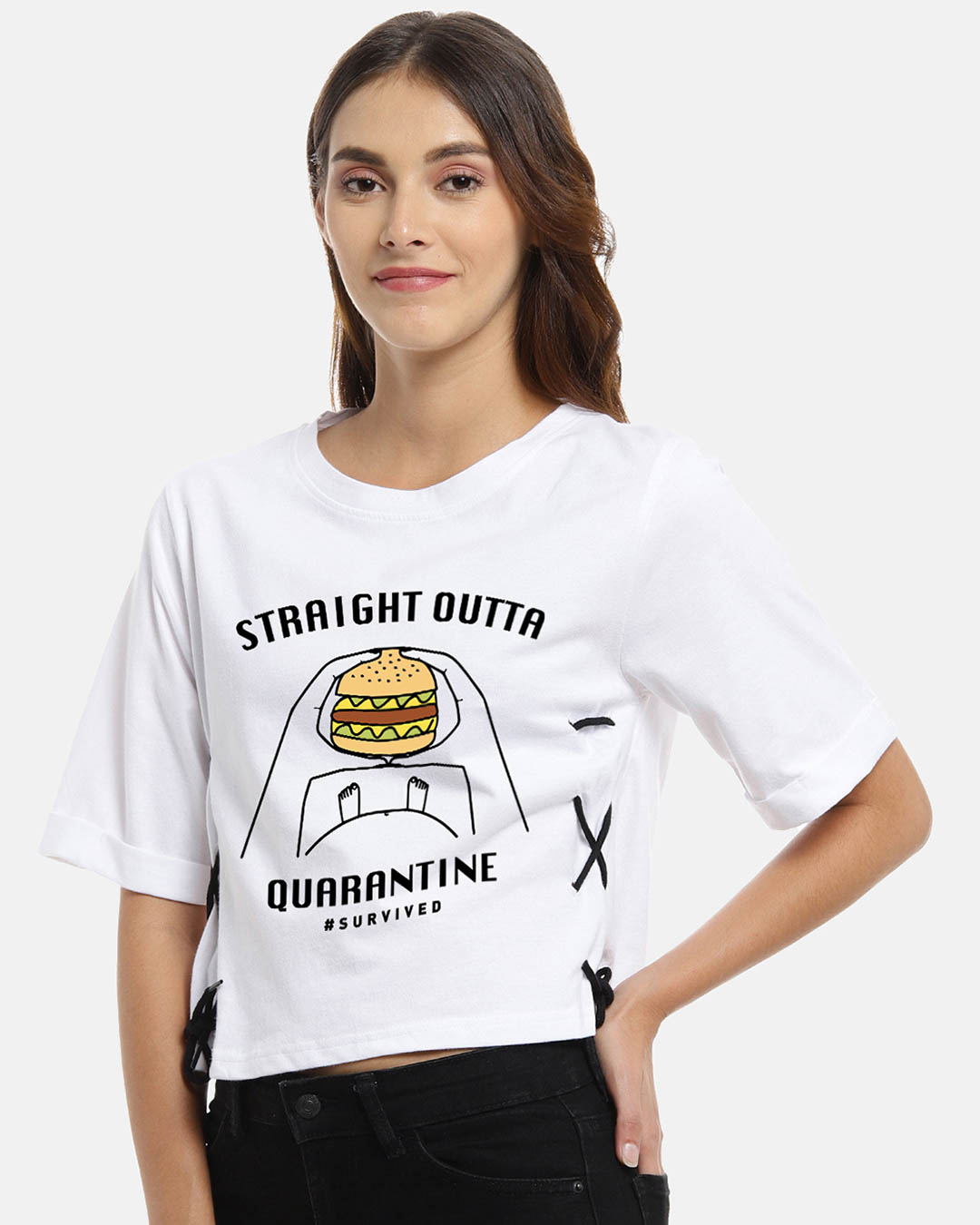 Shop Women's Printed T-Shirt-Back