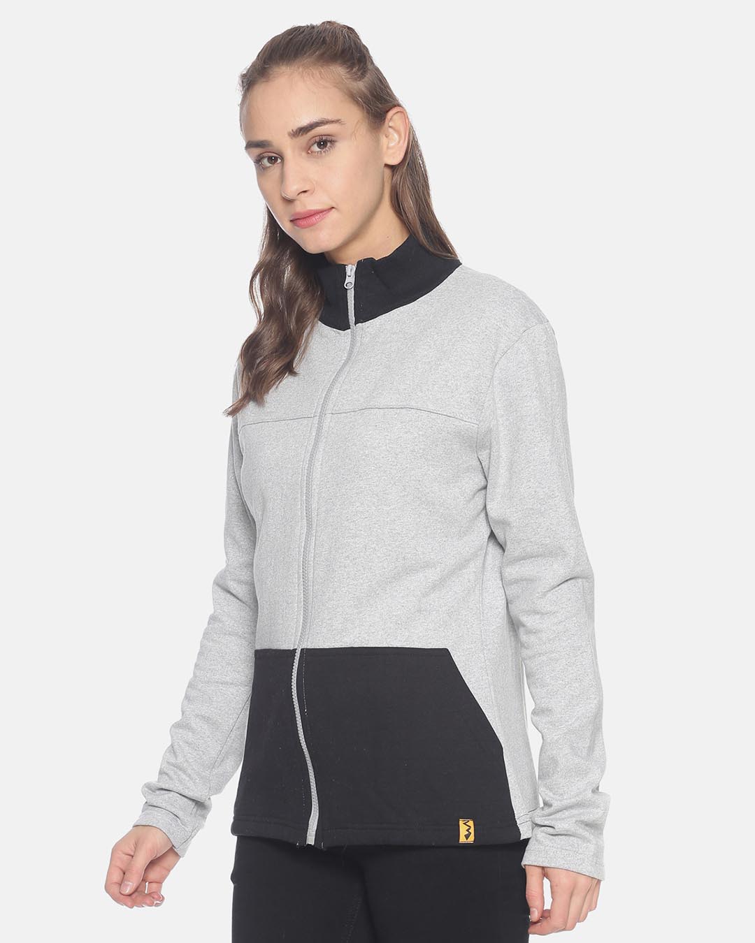 Shop Women Stylish Colorblock Casual Sweatshirt-Back