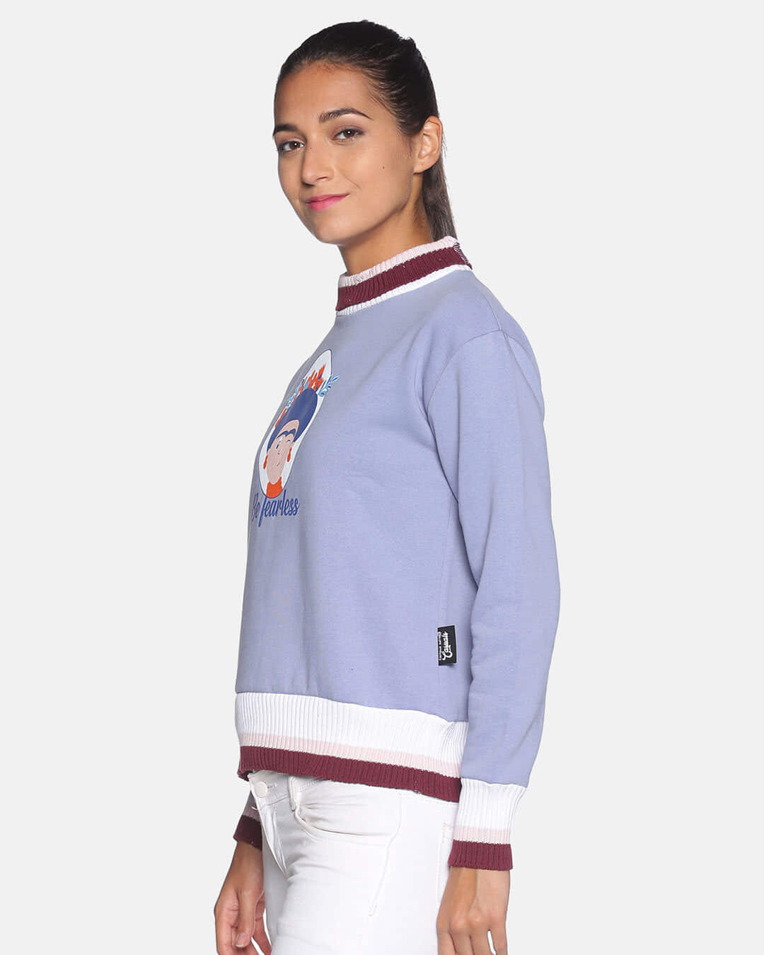 Shop Women's Stylish Full Sleeve Roundneck Sweatshirt-Back