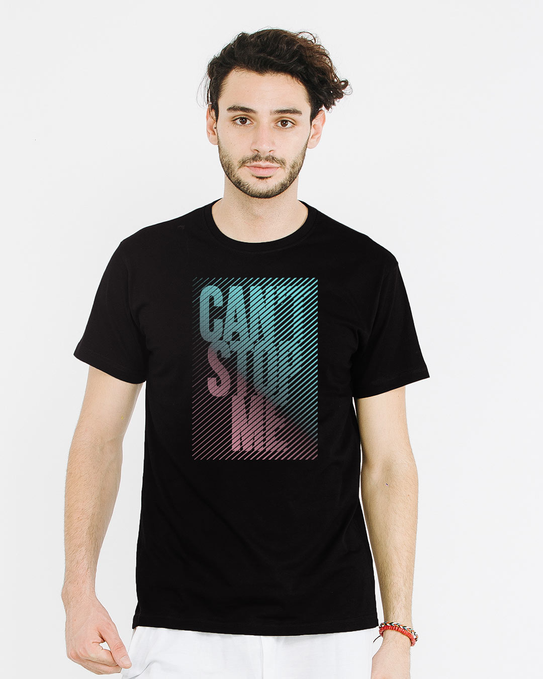 Shop Can't Stop Me Half Sleeve T-Shirt-Back