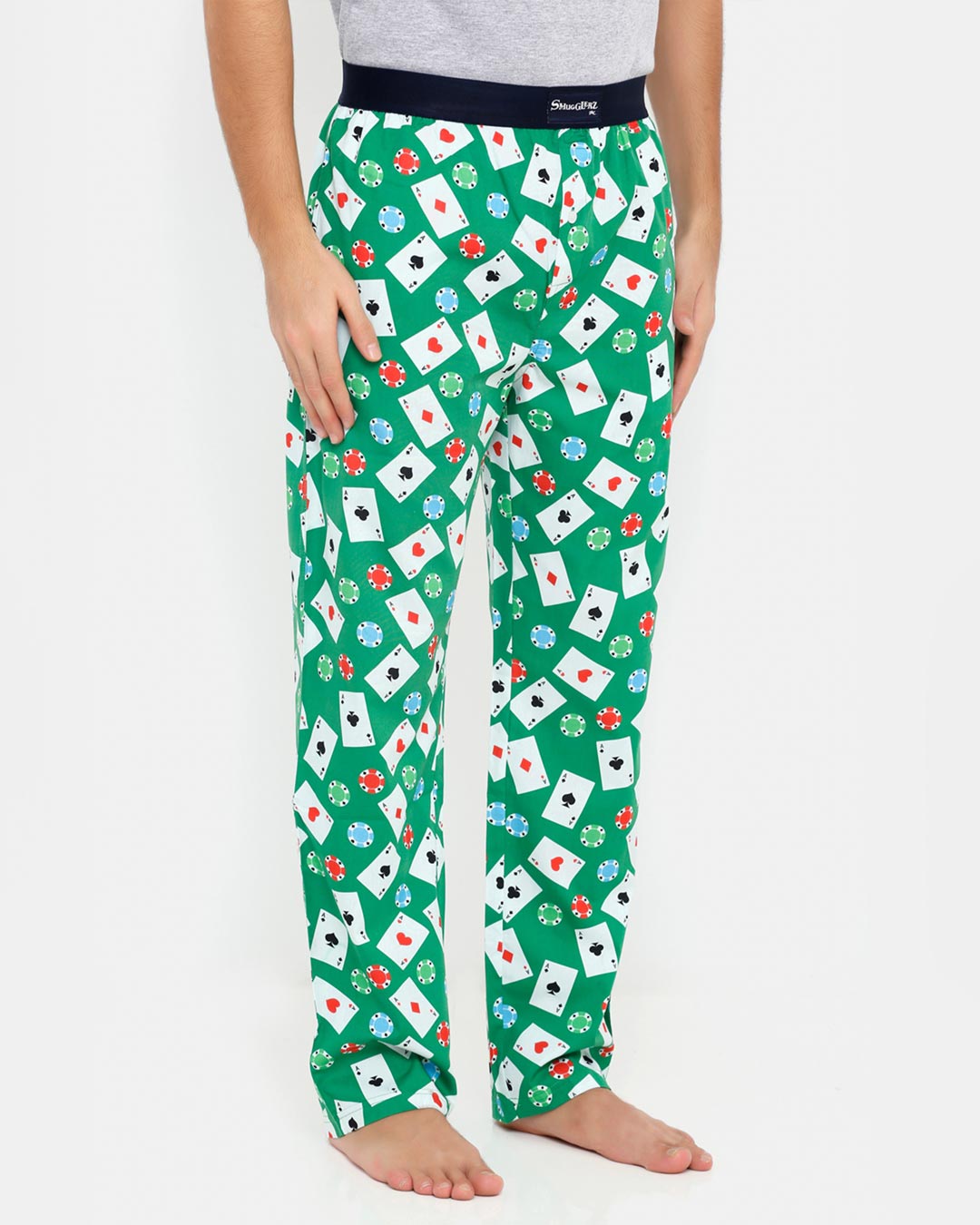 Shop Cards & Casino Chips Pyjamas Green-Back