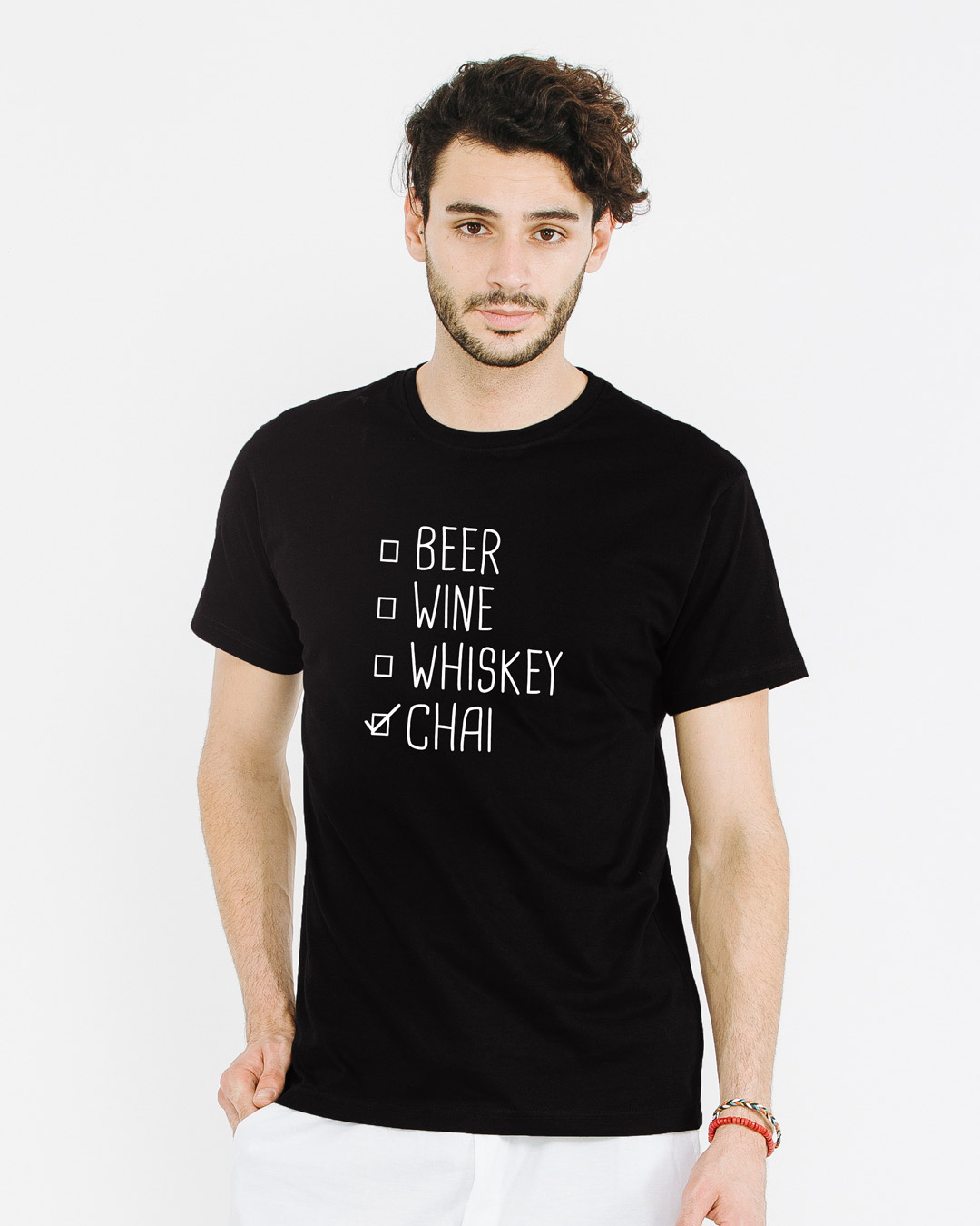 Shop Chai Half Sleeve T-Shirt-Back