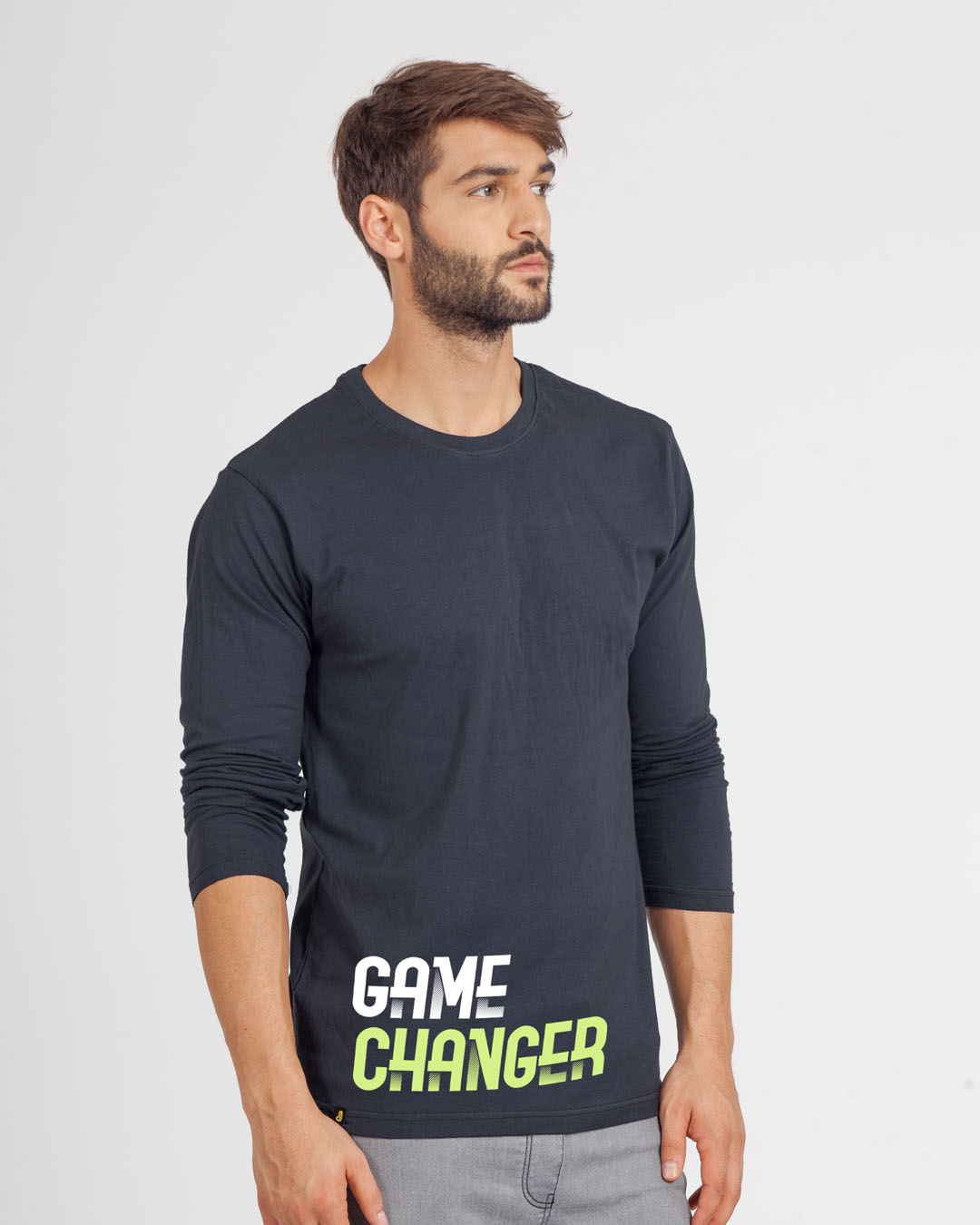 Shop Change The Game Full Sleeve T-Shirt-Back