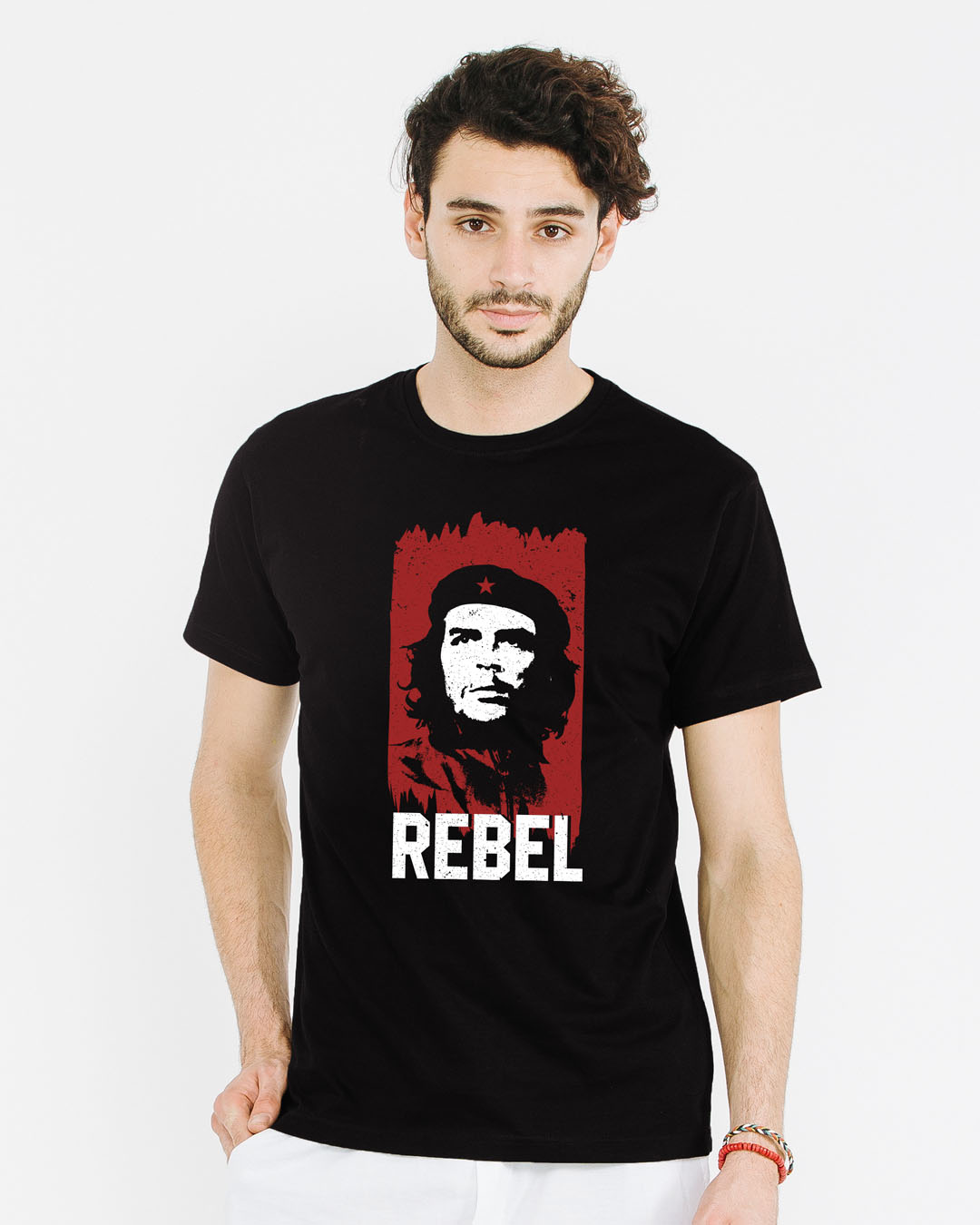 Shop Che Guevara Half Sleeve T-Shirt-Back