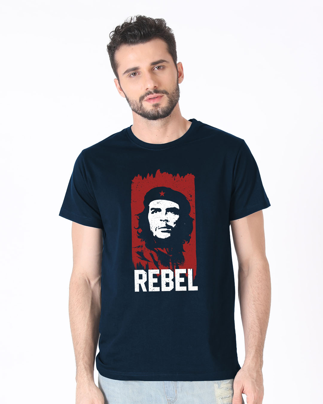 Shop Che Guevara Half Sleeve T-Shirt-Back