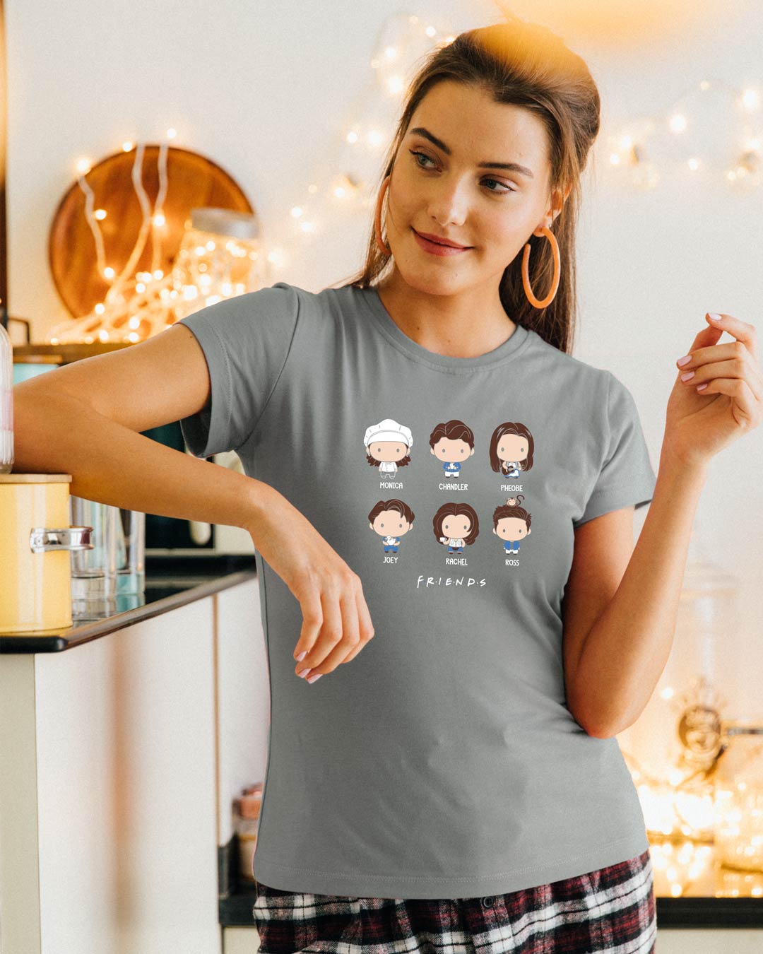 Women Friends Merchandise Chibi Friends T- Shirt