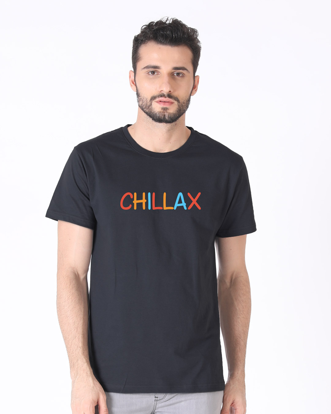 Shop Chillax Half Sleeve T-Shirt-Back
