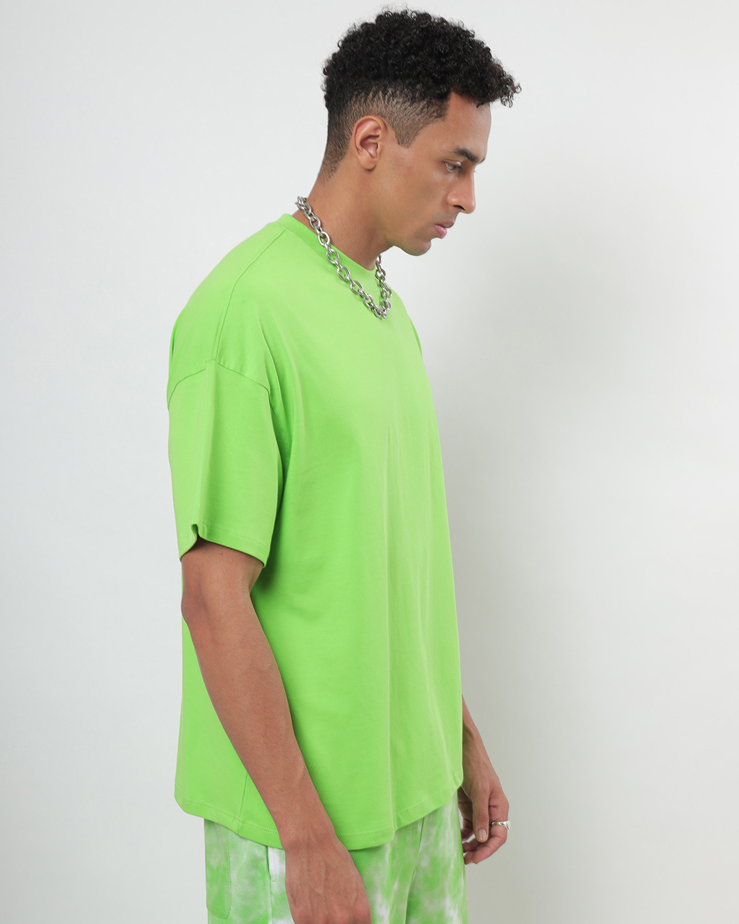 Shop Chilled Out Green Unisex Fit T-shirt-Back