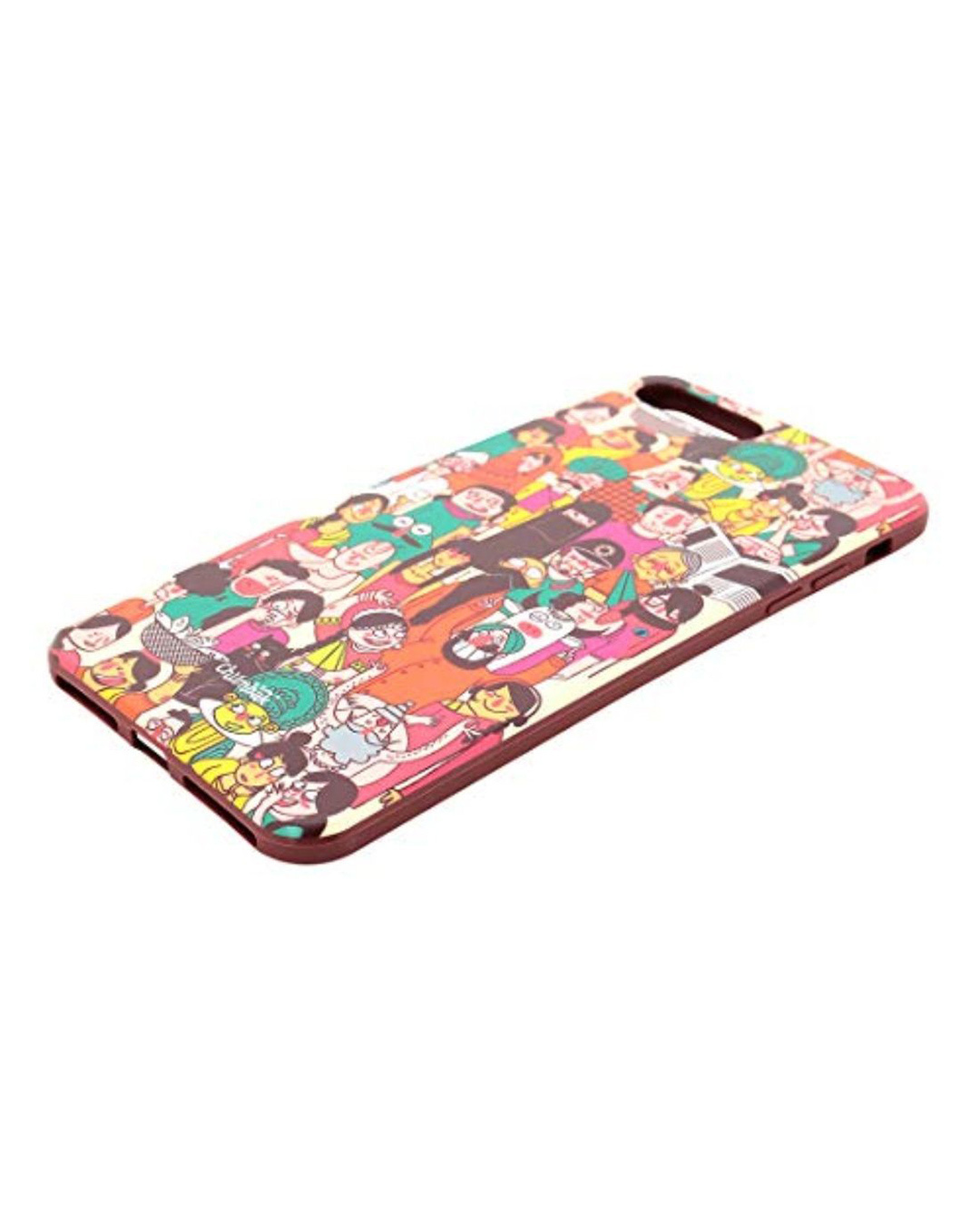 Shop Iphone 7 Plus Colourful Faces Mobile Cover-Back
