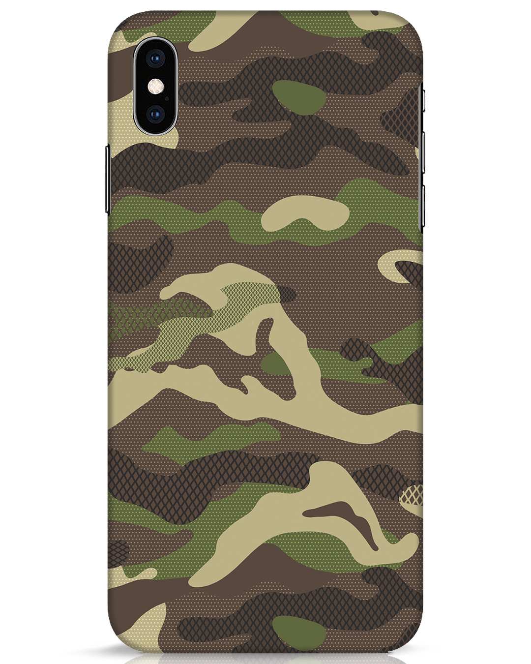 Buy Classic Camo iPhone XS Max Mobile Cover for Unisex Online at Bewakoof