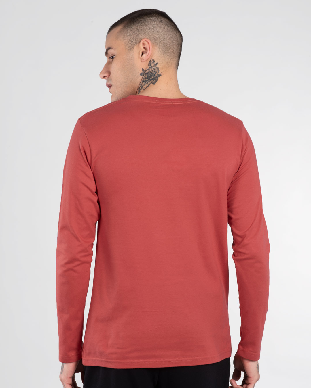 Shop Classic Flash Logo Full Sleeve T-Shirt (FL)-Back