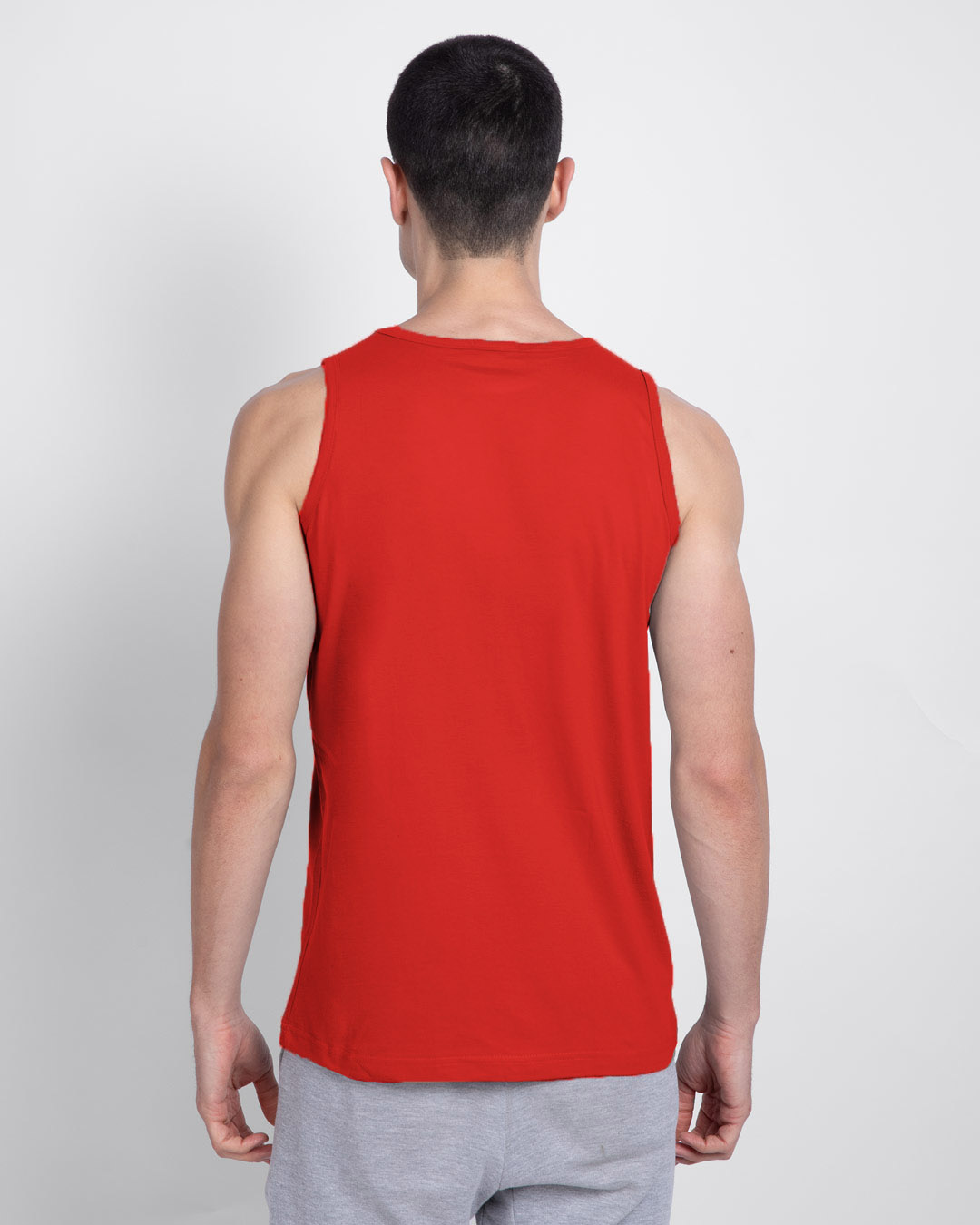 Shop Classic Flash logo Round Neck Vest (FL)-Back