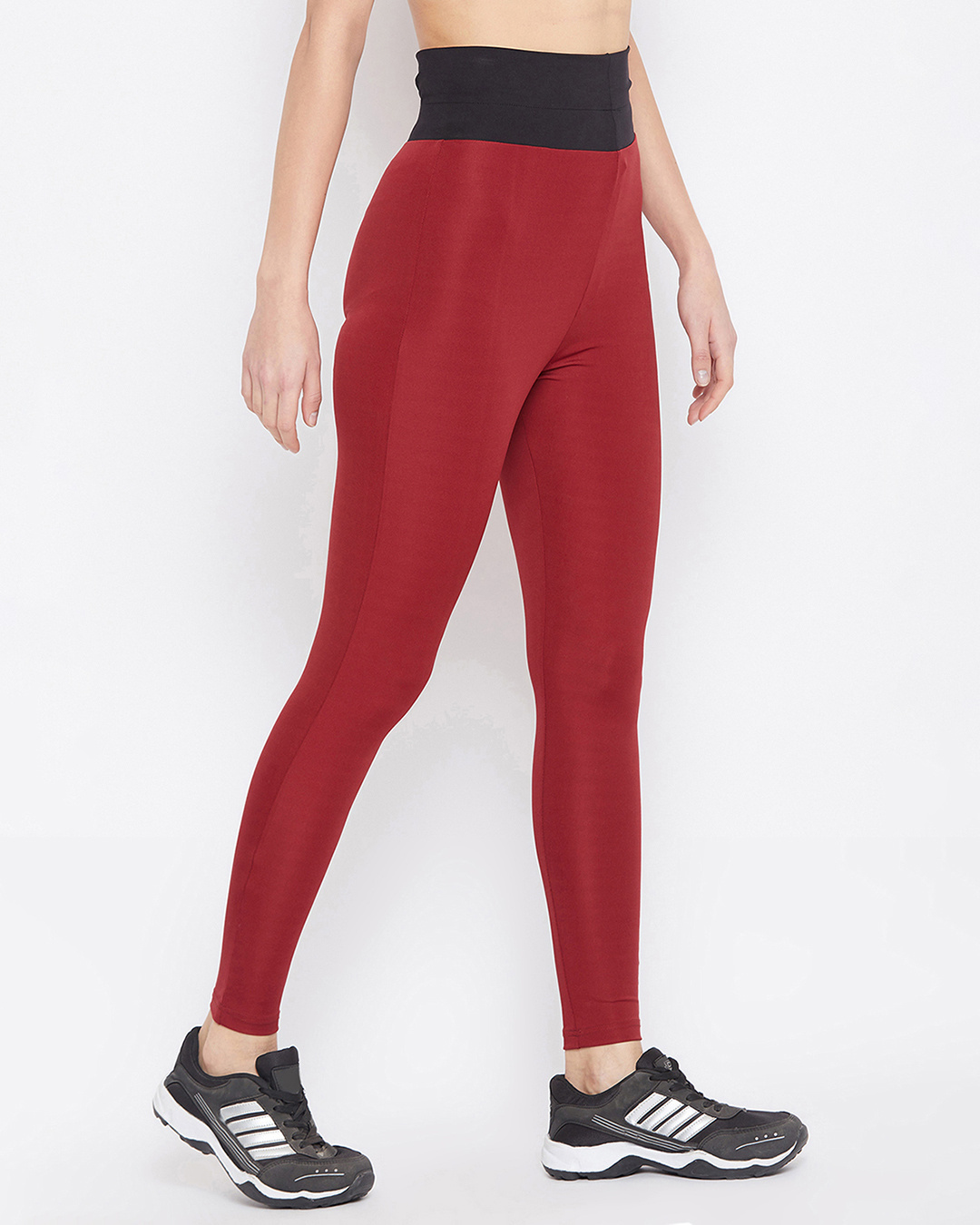 Buy Red Tape Women Navy Blue High Waist Solid Activewear Tights - Tights  for Women 17571344 | Myntra