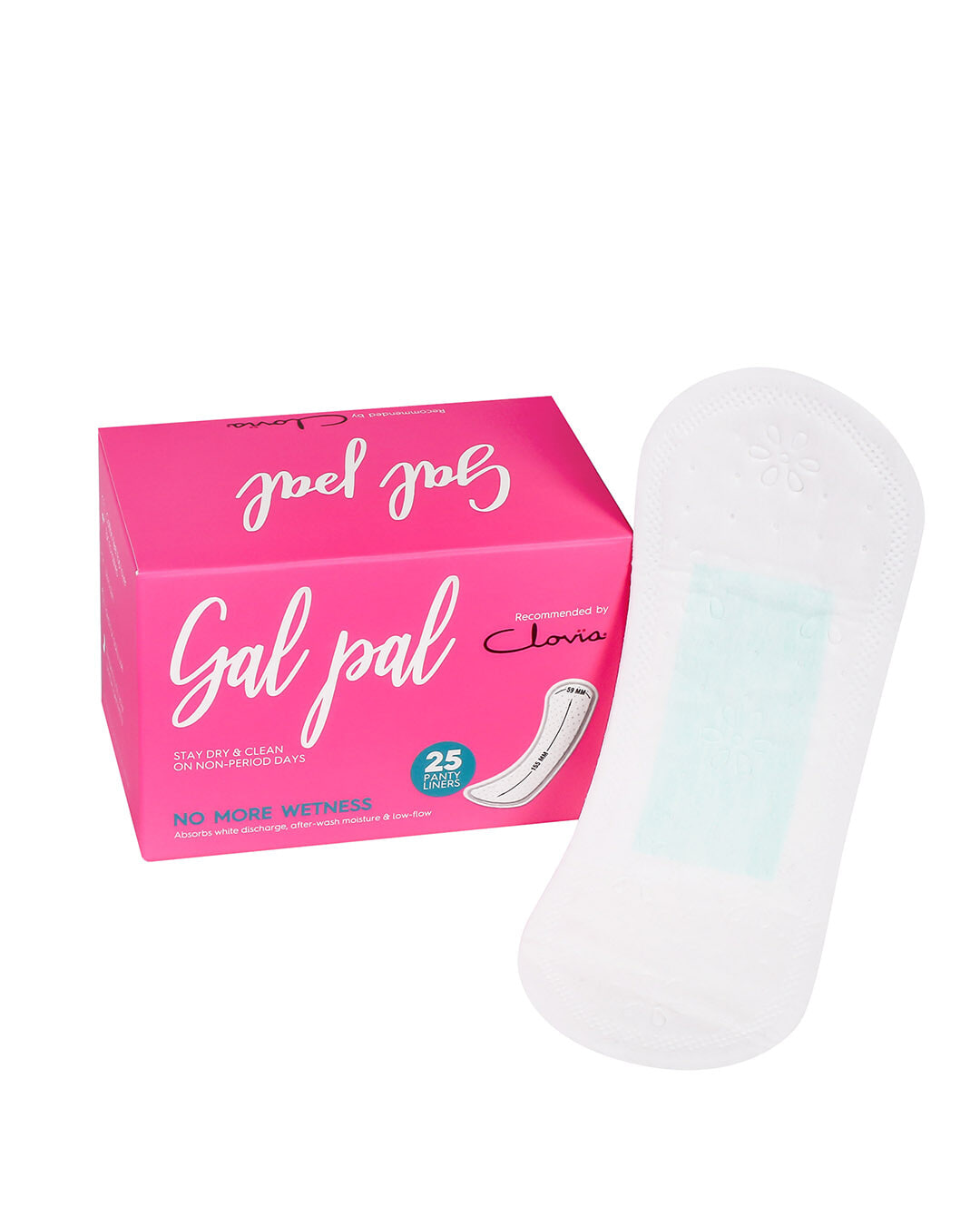 Buy Clovia Botaniqa Panty Liners 25 Panty Liner Online in India at Bewakoof