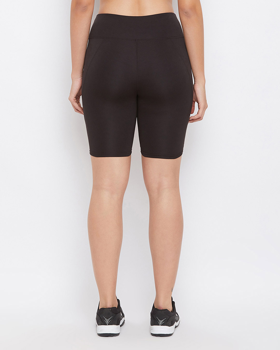 Shop Snug Fit Active Shorts In Black-Back
