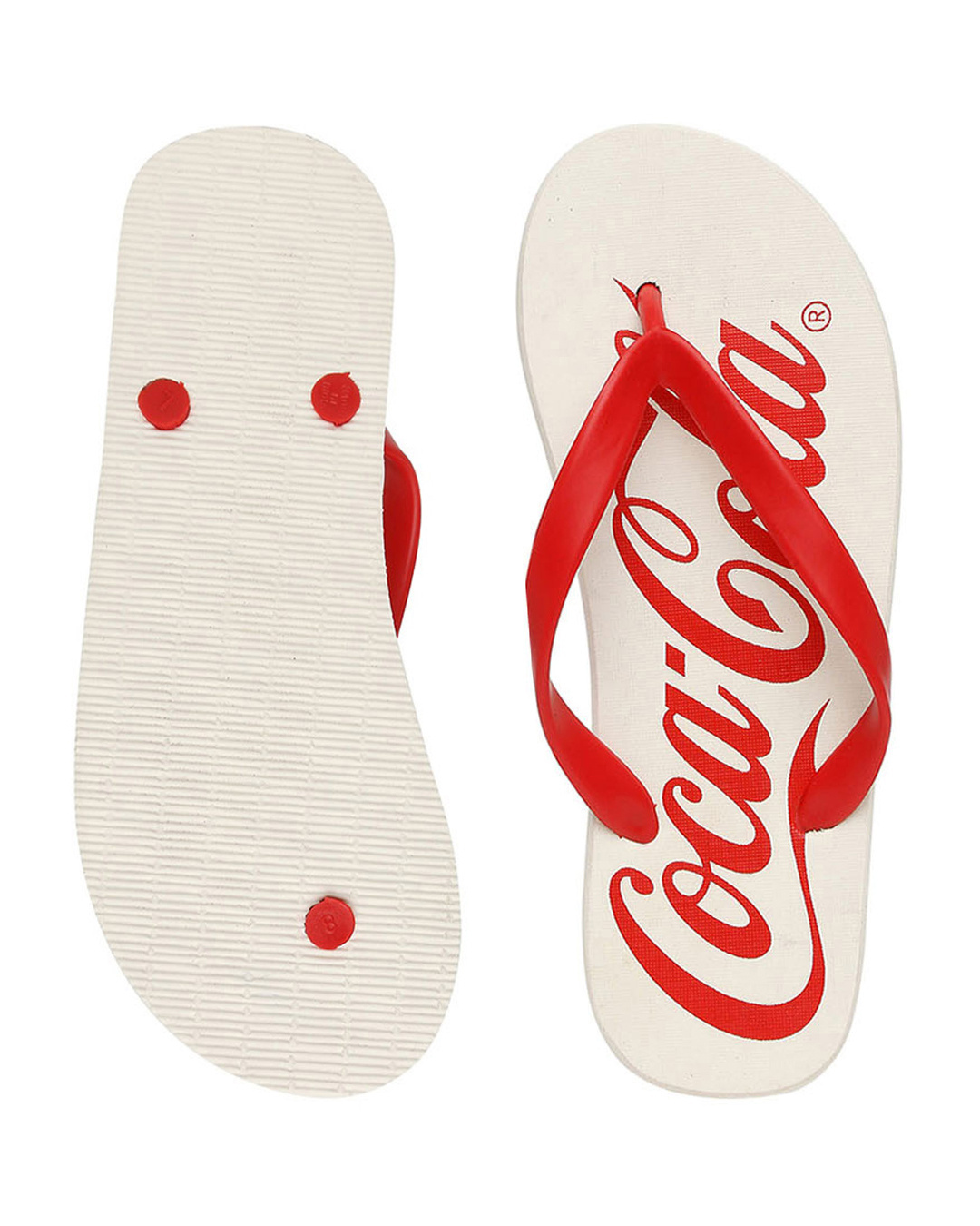 coke flip flops