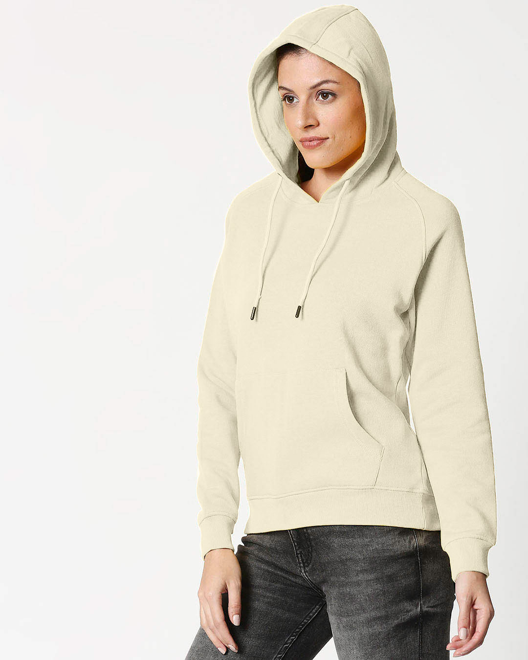 Shop Coconut Milk Basic Hoodie Sweatshirt-Back