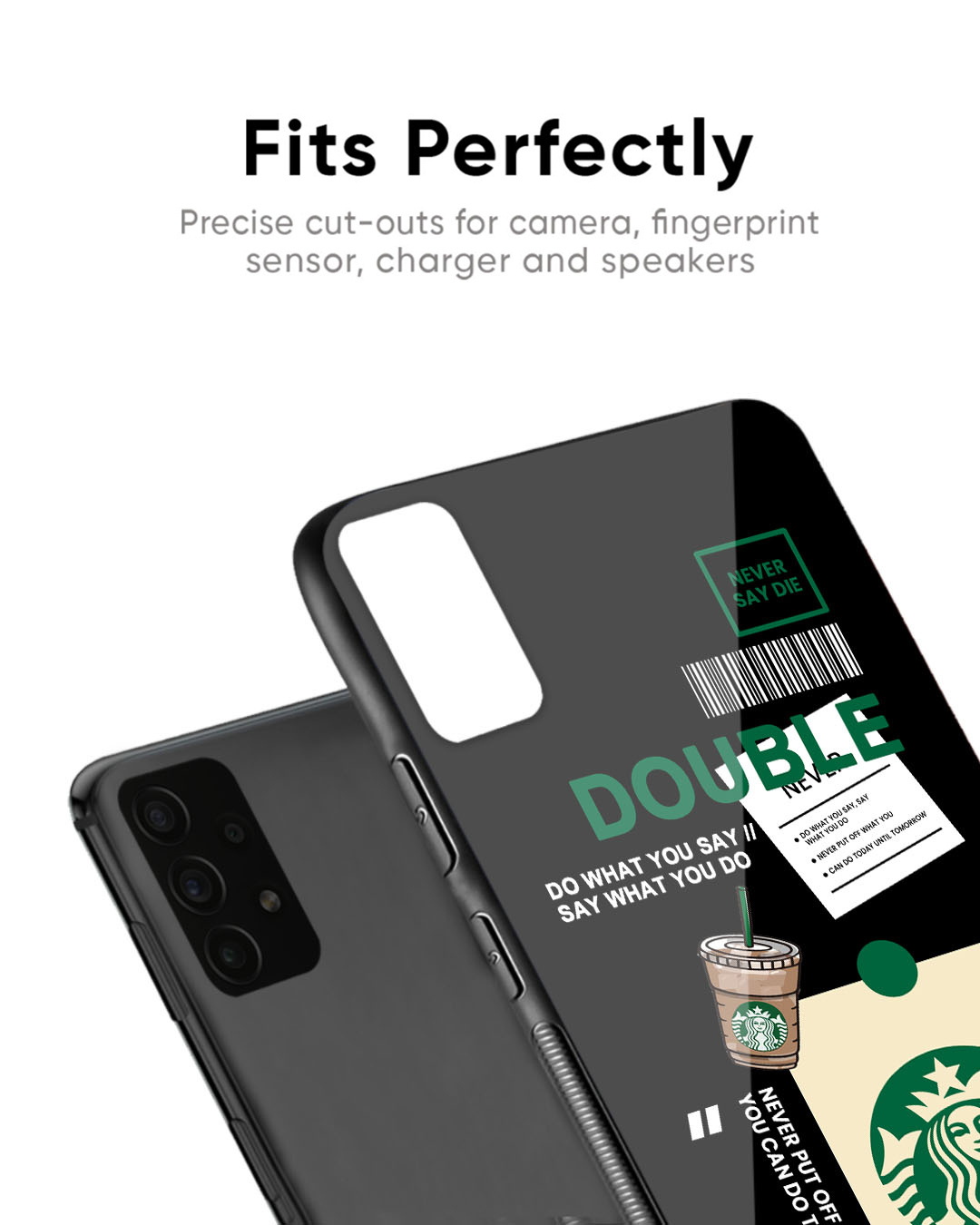 Shop Coffee Lovers Premium Glass Case for Realme 11 Pro+ 5G (Shock Proof, Scratch Resistant)-Back