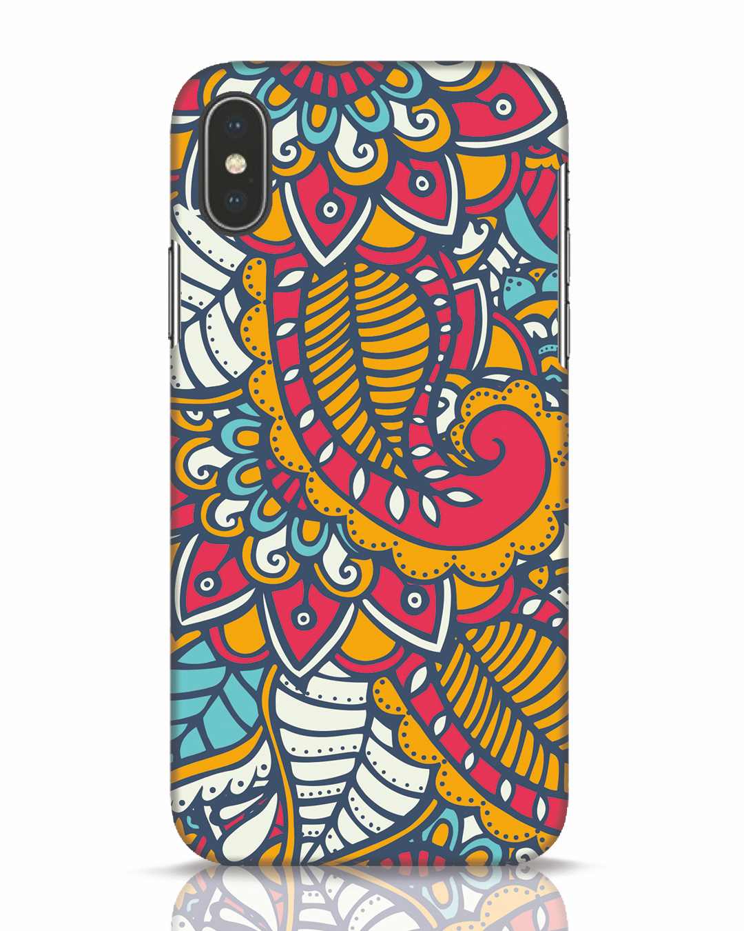 Buy Colorful Floral Pattern iPhone X Mobile Case Online at ...