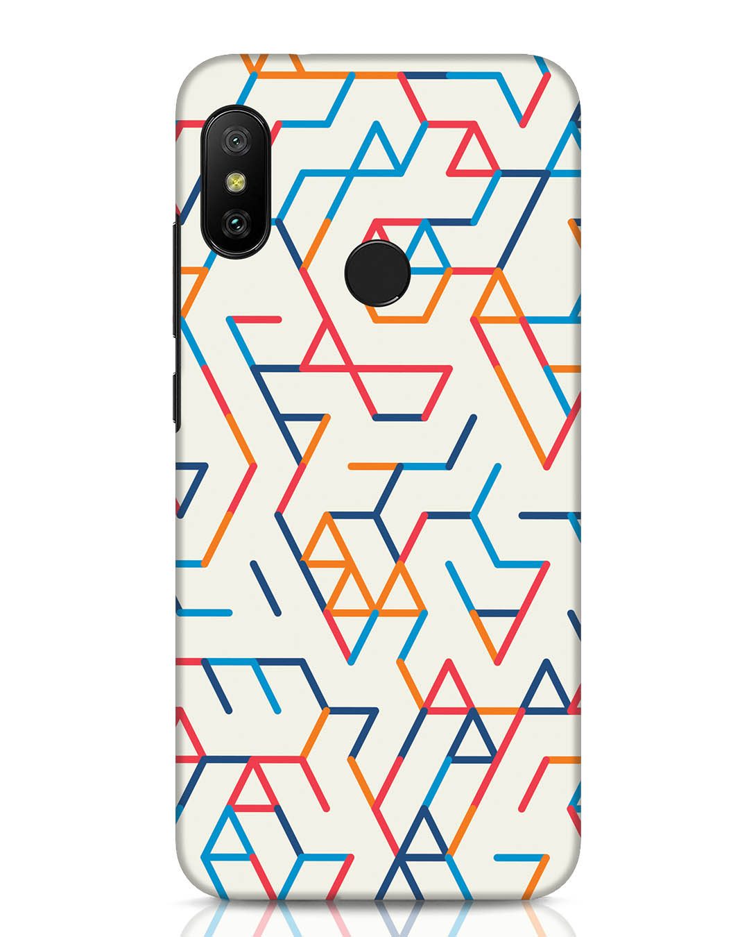 Buy Colorful Lines Xiaomi Redmi Note 6 Pro Mobile Cover Online In India At Bewakoof 2814