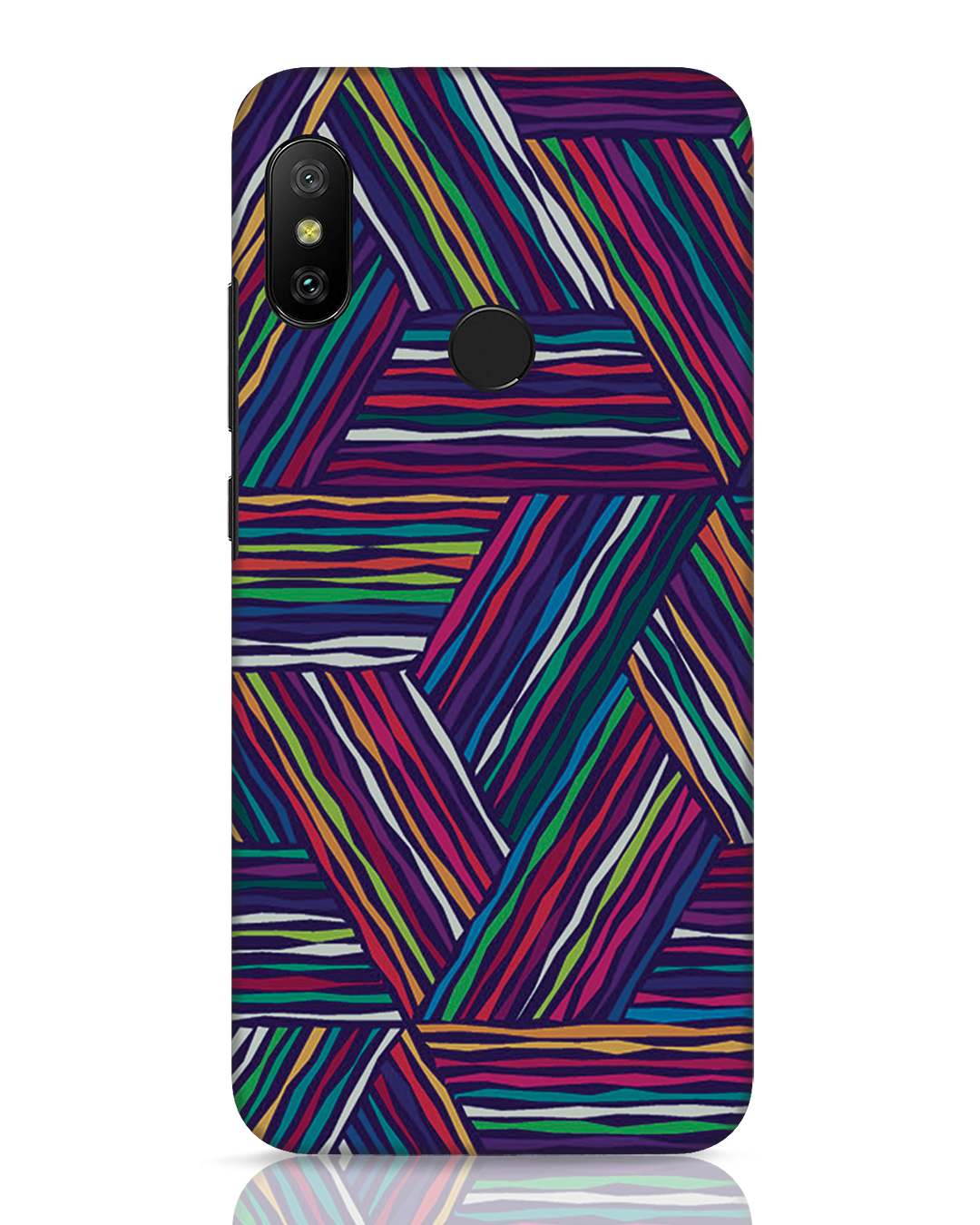 Buy Colorful Pattern Xiaomi Redmi Note 6 Pro Mobile Case Online at ₹199 ...