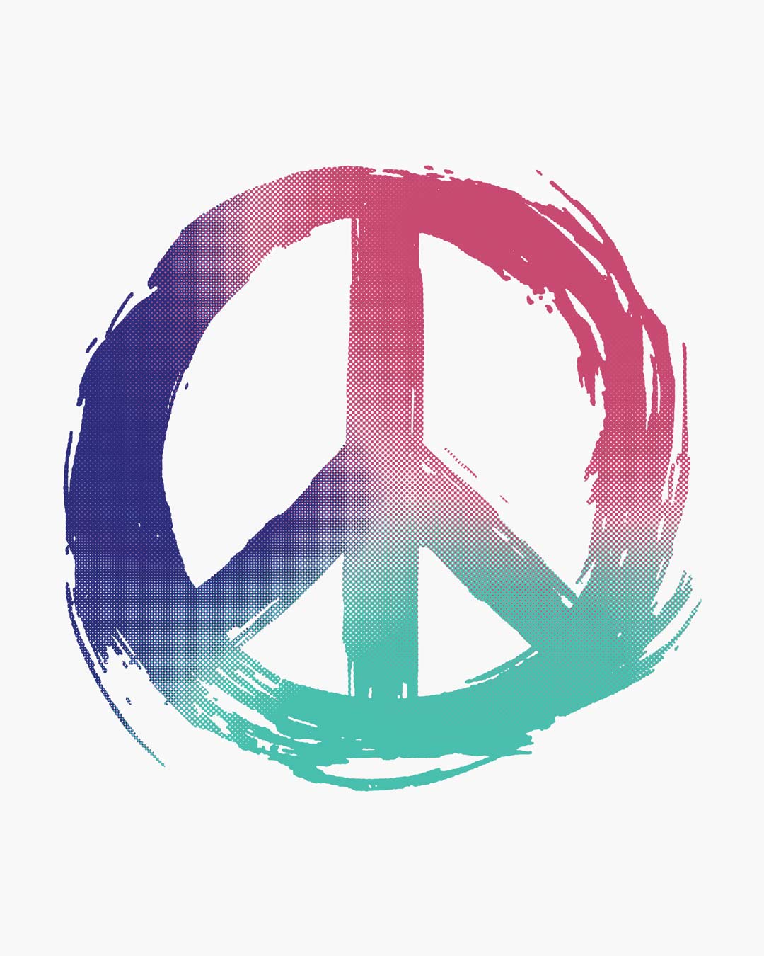 colour of peace t shirt