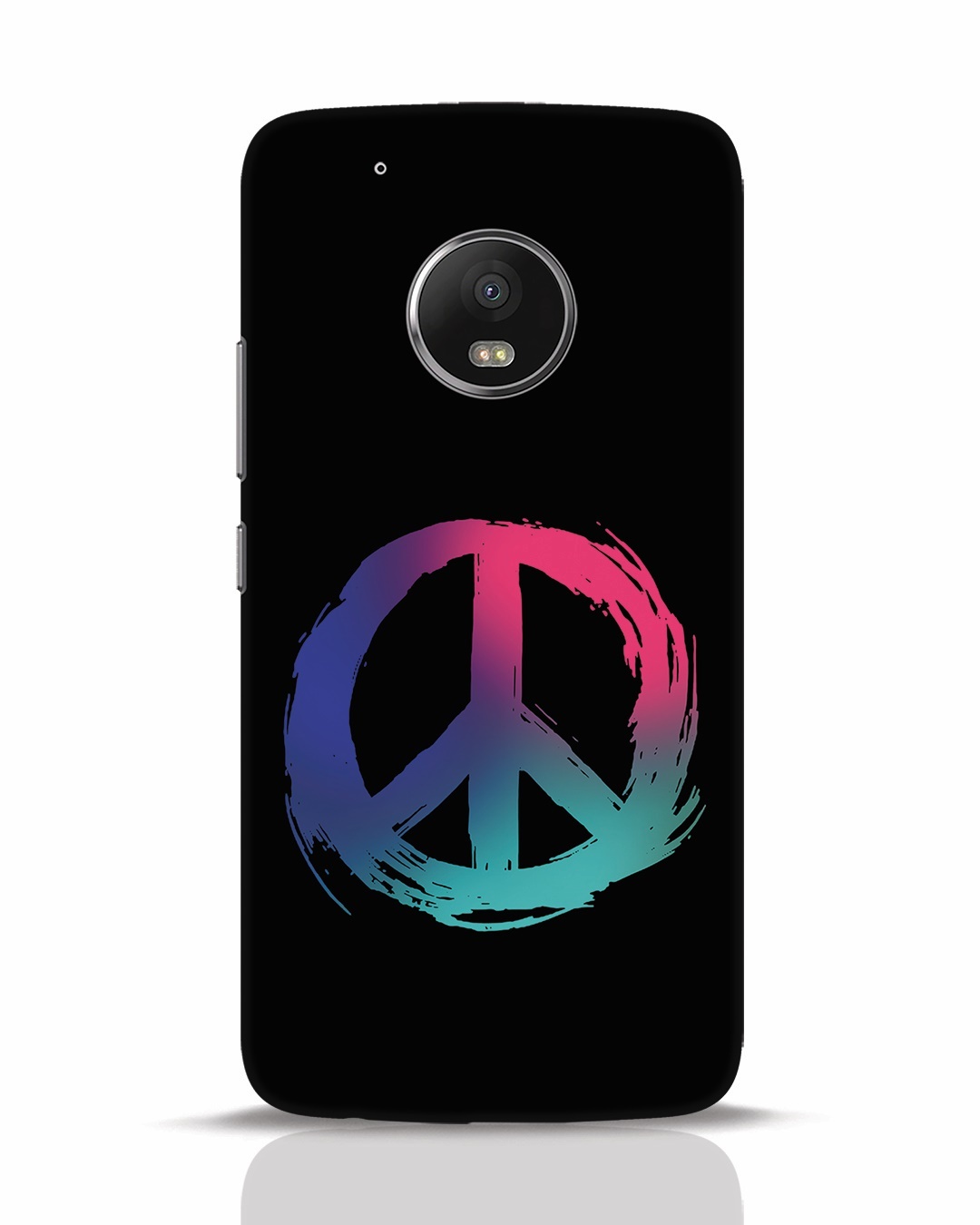 Colors Of Peace Moto G5 Plus Mobile Cover Moto G5 Plus Mobile Covers Bewakoof.com