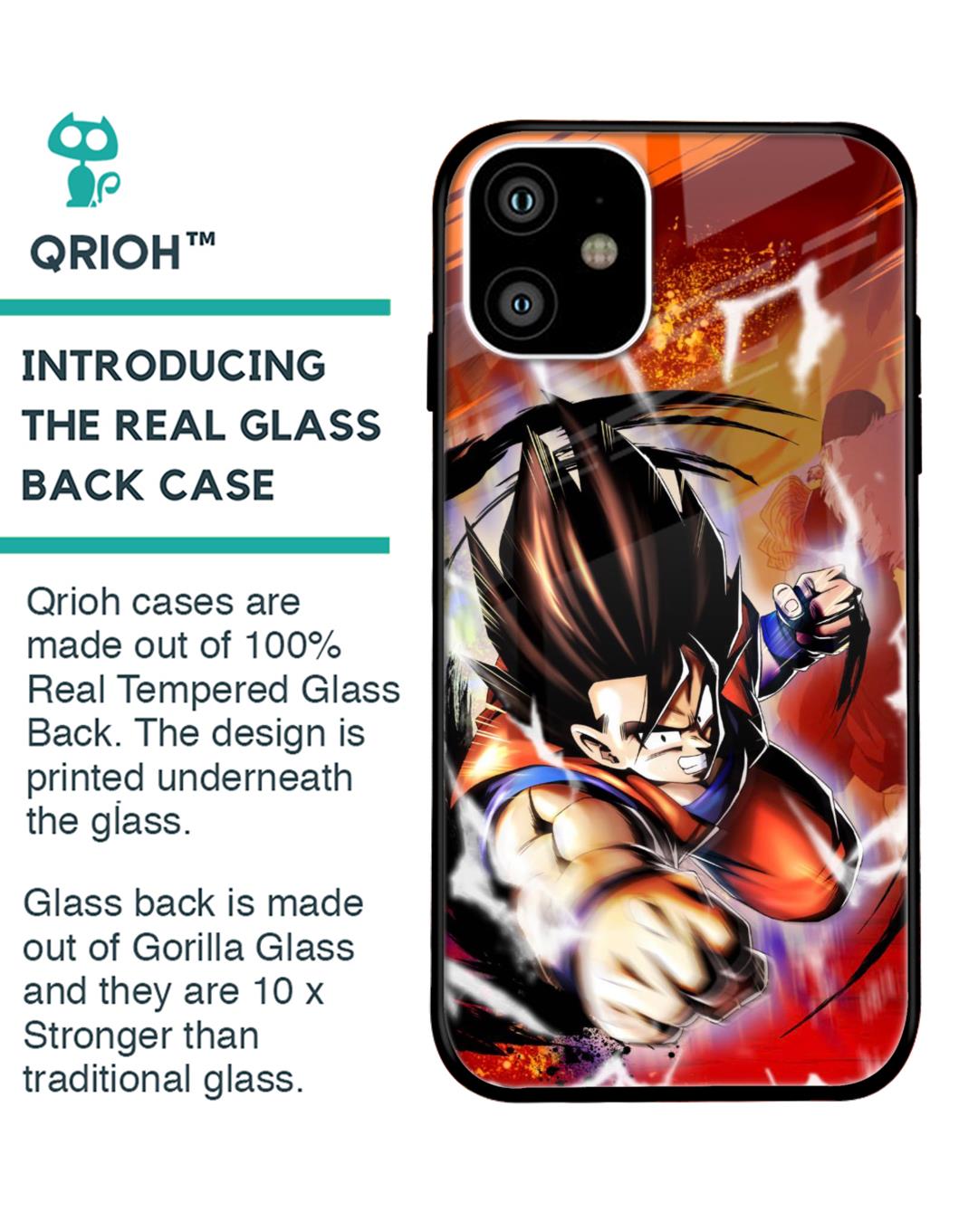 Shop Comic Anime Premium Glass Case for Apple iPhone 11 (Shock Proof,Scratch Resistant)-Back