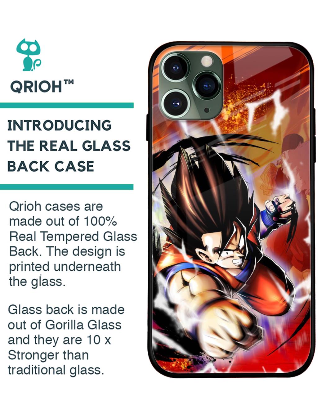 Shop Comic Anime  Premium Glass Case for iPhone 11 Pro Max (Shock Proof, Scratch Resistant)-Back