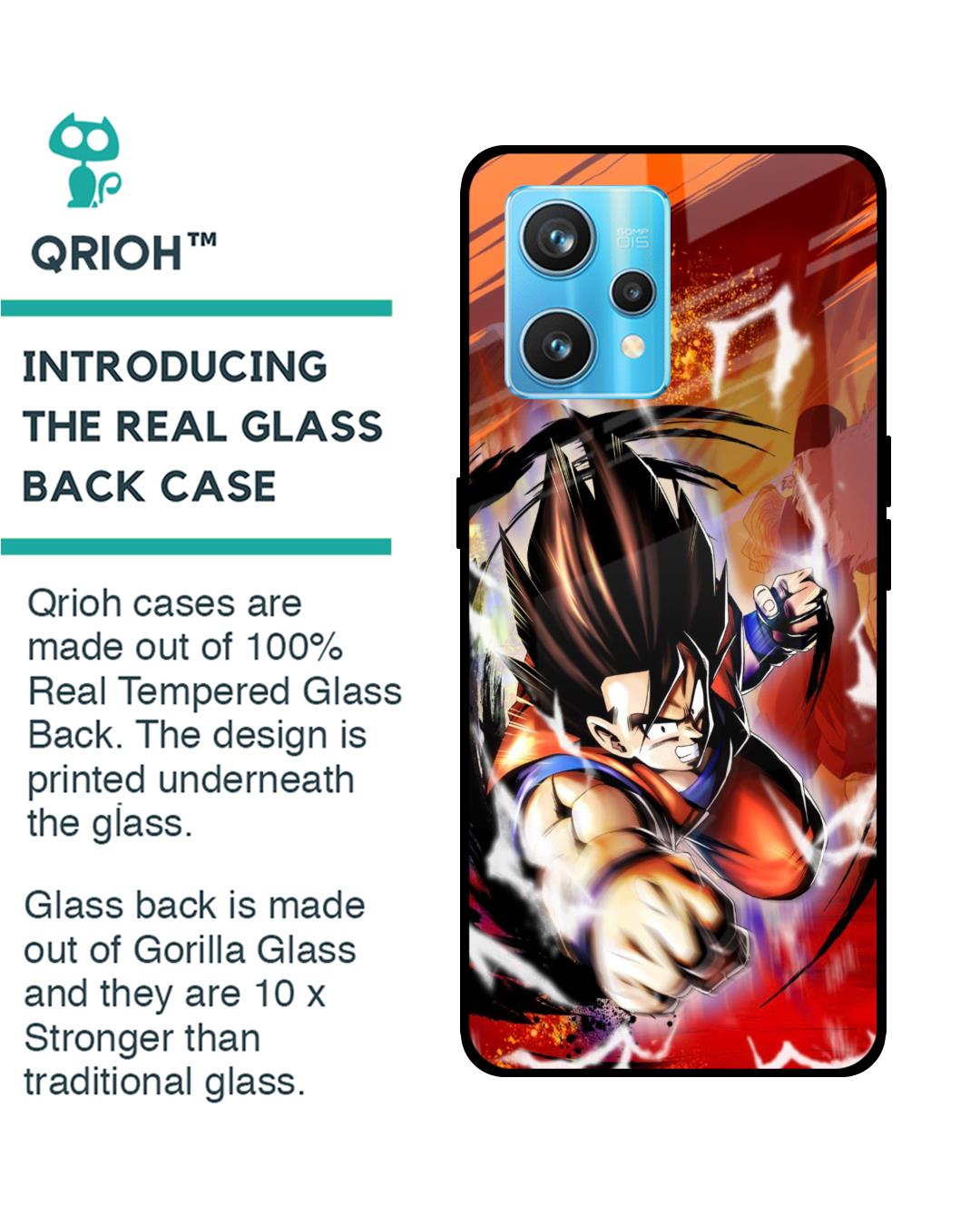 Shop Comic Anime Premium Glass Case for Realme 9 Pro Plus(Shock Proof, Scratch Resistant)-Back