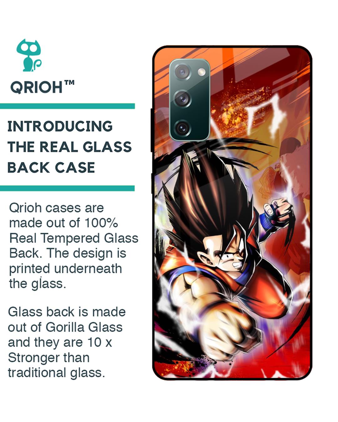 Shop Comic Anime Premium Glass Case for Samsung Galaxy S20 FE (Shock Proof,Scratch Resistant)-Back
