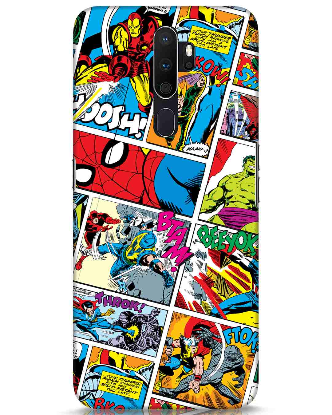 Buy Comic Page (AVL) Oppo A5 2020 Mobile Cover Mobile Case ...