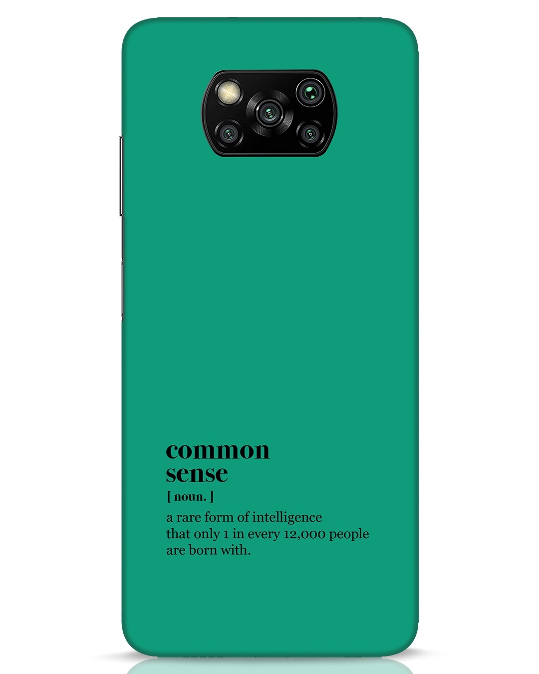 Buy Common Sense Designer Hard Cover For Xiaomi Poco X3 Pro Online In India At Bewakoof 5220