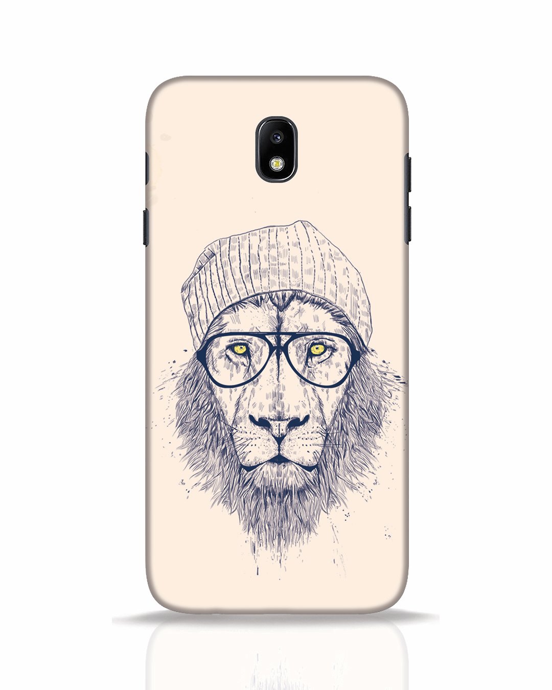 Cool Lion Samsung Galaxy J7 Pro Mobile Cover Samsung Galaxy J7 Pro Mobile Covers Bewakoof.com