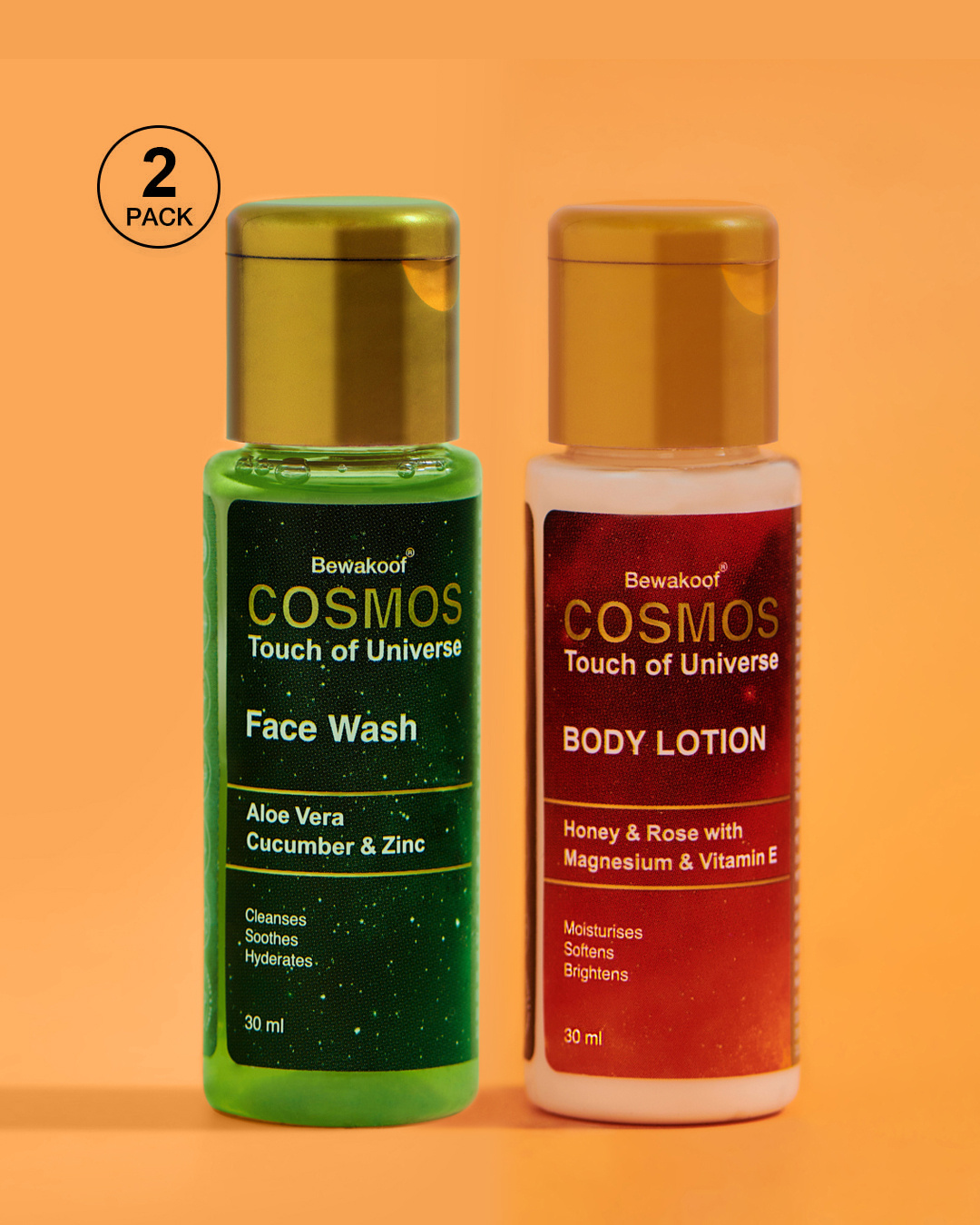 Buy COSMOS Body Lotion 30ml Mini Combo Online in India at Bewakoof