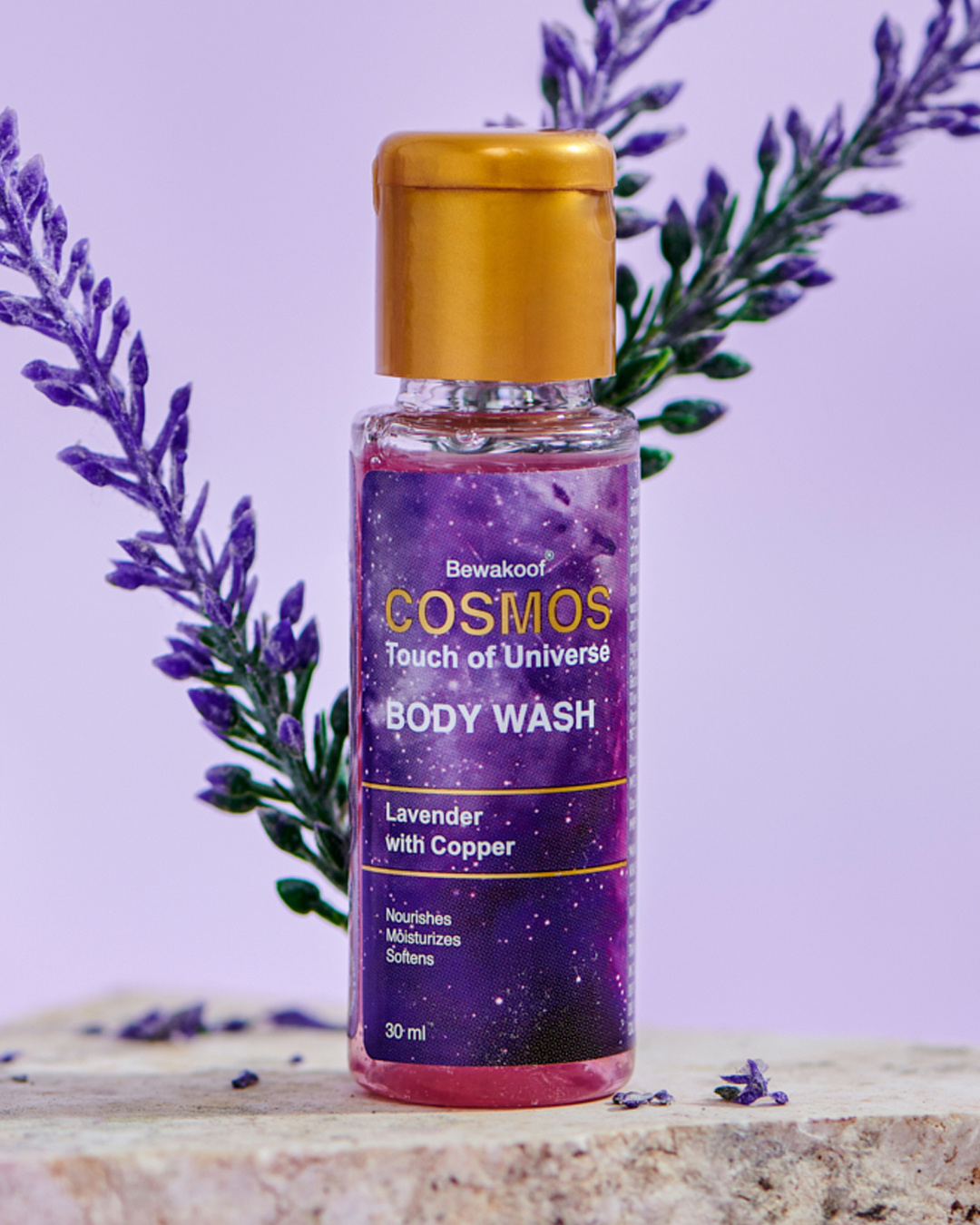 Shop Body Wash By Bewakoof With Lavender & Copper 30ml-Back