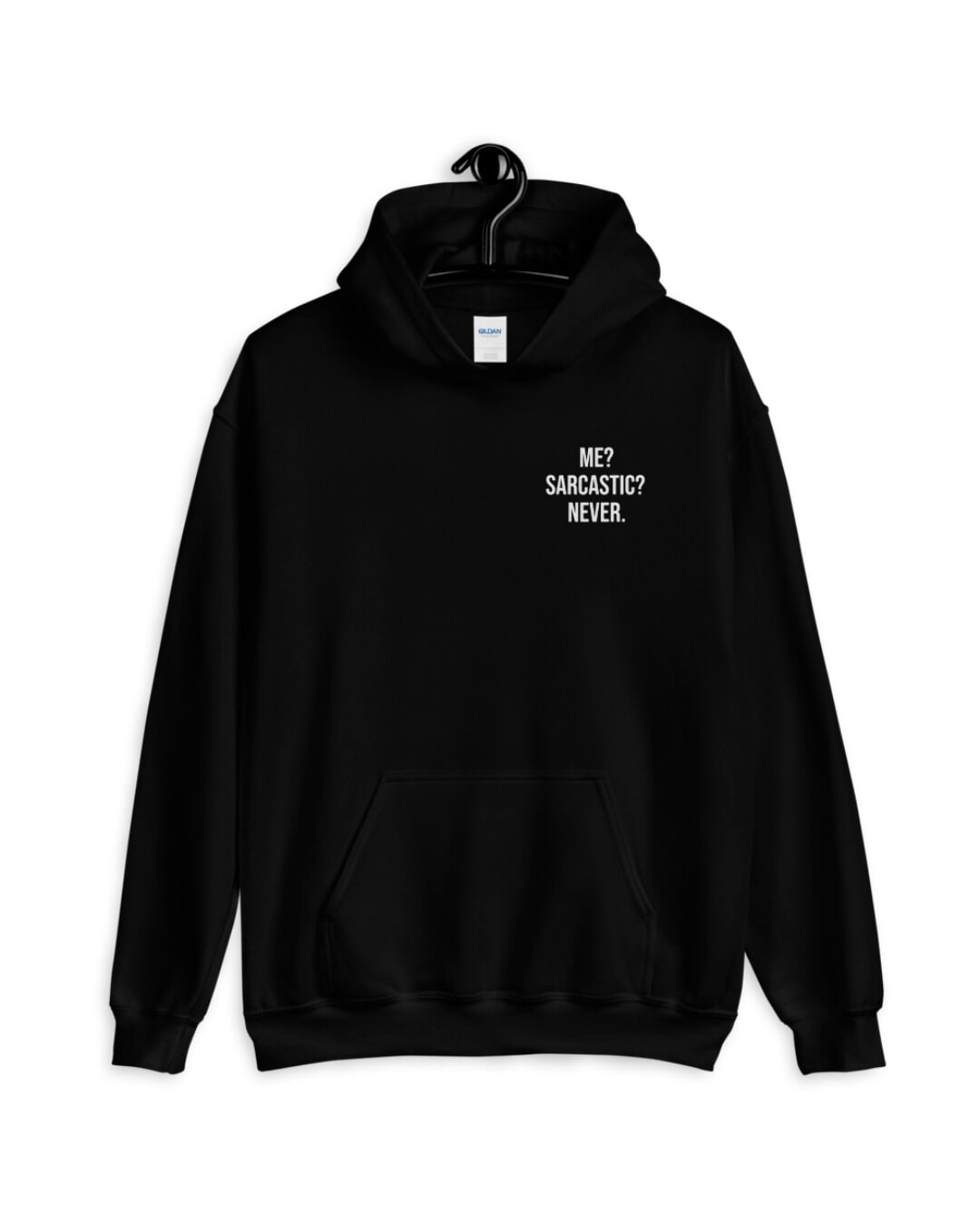 Buy Craxy Storecom Me Sarcastic Never Hoodie Online at Bewakoof