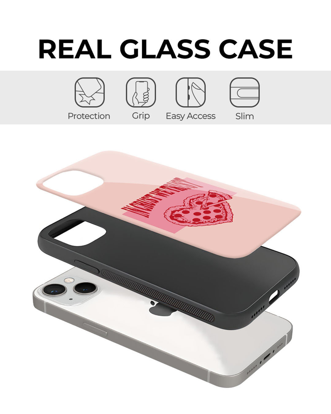 Shop Crust We Trust Premium Glass Cover for Apple iPhone 11-Back