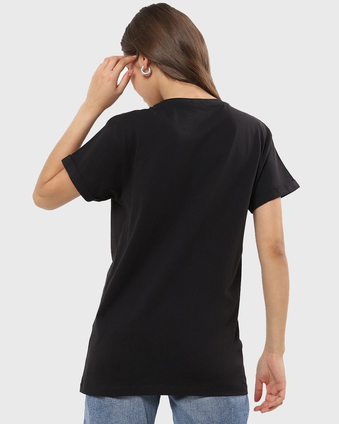 Shop Cute But Crazy Boyfriend T-Shirt (TJL) Black-Back